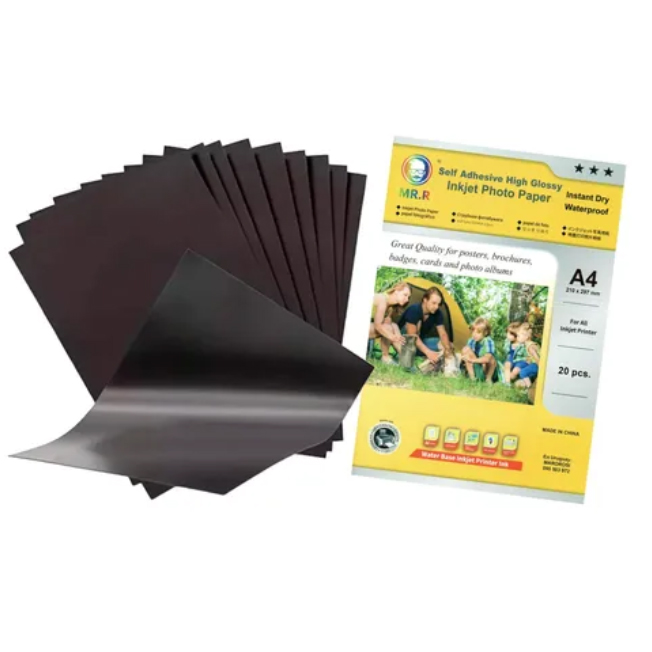 Kit Para Hacer Sus Imanes 50 Iman + Papel Autoadhesivo A4