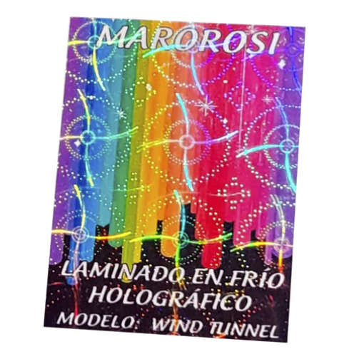 Laminado En Frío A4 Holográfico X 20 Unid. Mod. Wind Tunnel