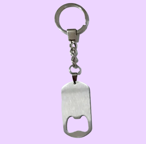 10 Llaveros Destapador Acero Quirúrgico Para Grabado Láser