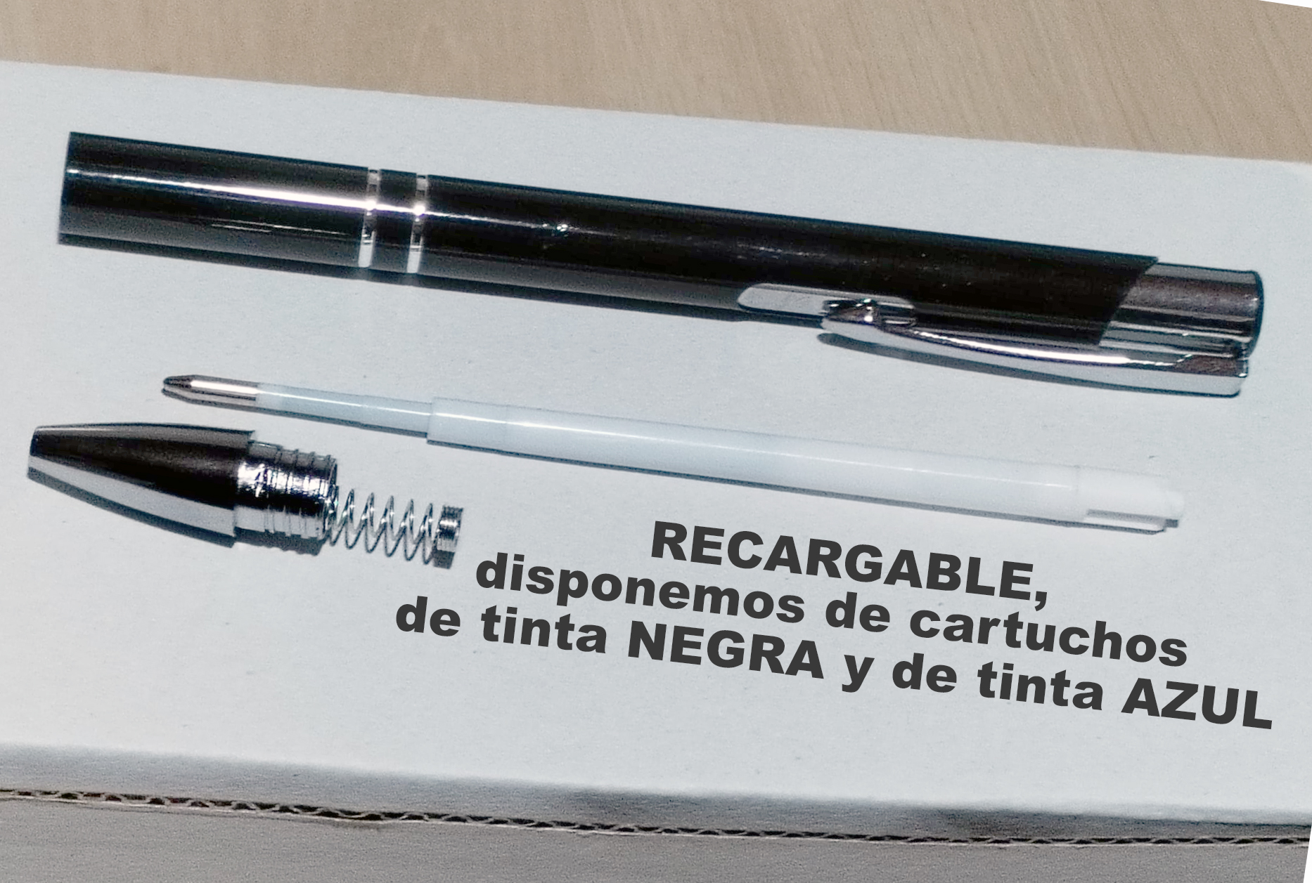 Caja de 50 Lapiceras NEGRAS  