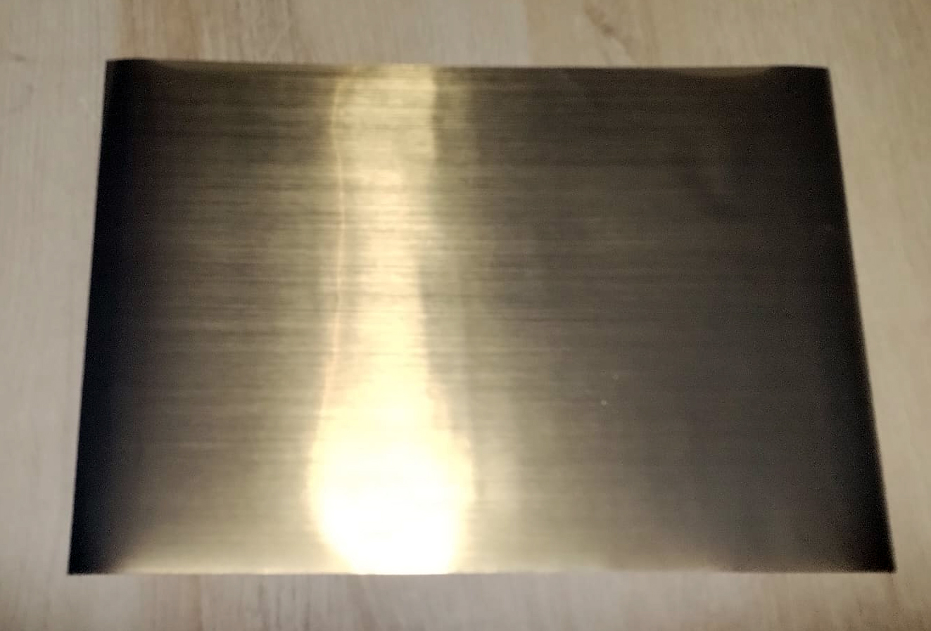 Papel Fotográfico Dorado Autoadhesivo X 20 Brushed Gold