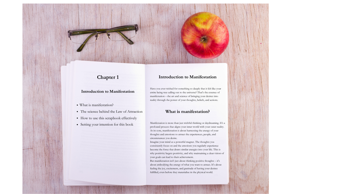 Dream It, Write It, Manifest It: Manifestation Journal