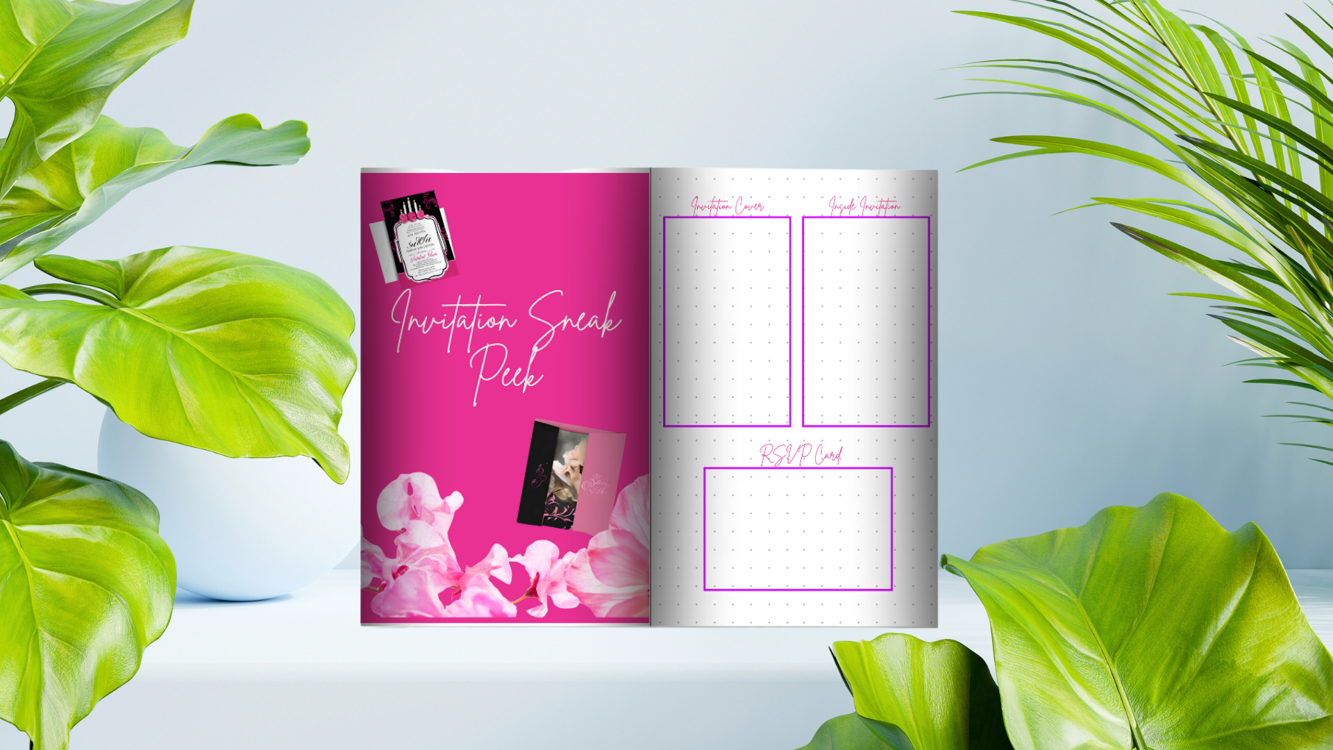 Sweet Sixteen Party Planning Scrapbook