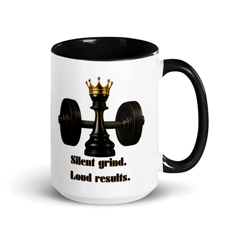 Silent grind. Loud Results Mug 