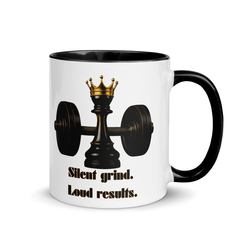 Silent grind. Loud Results Mug 