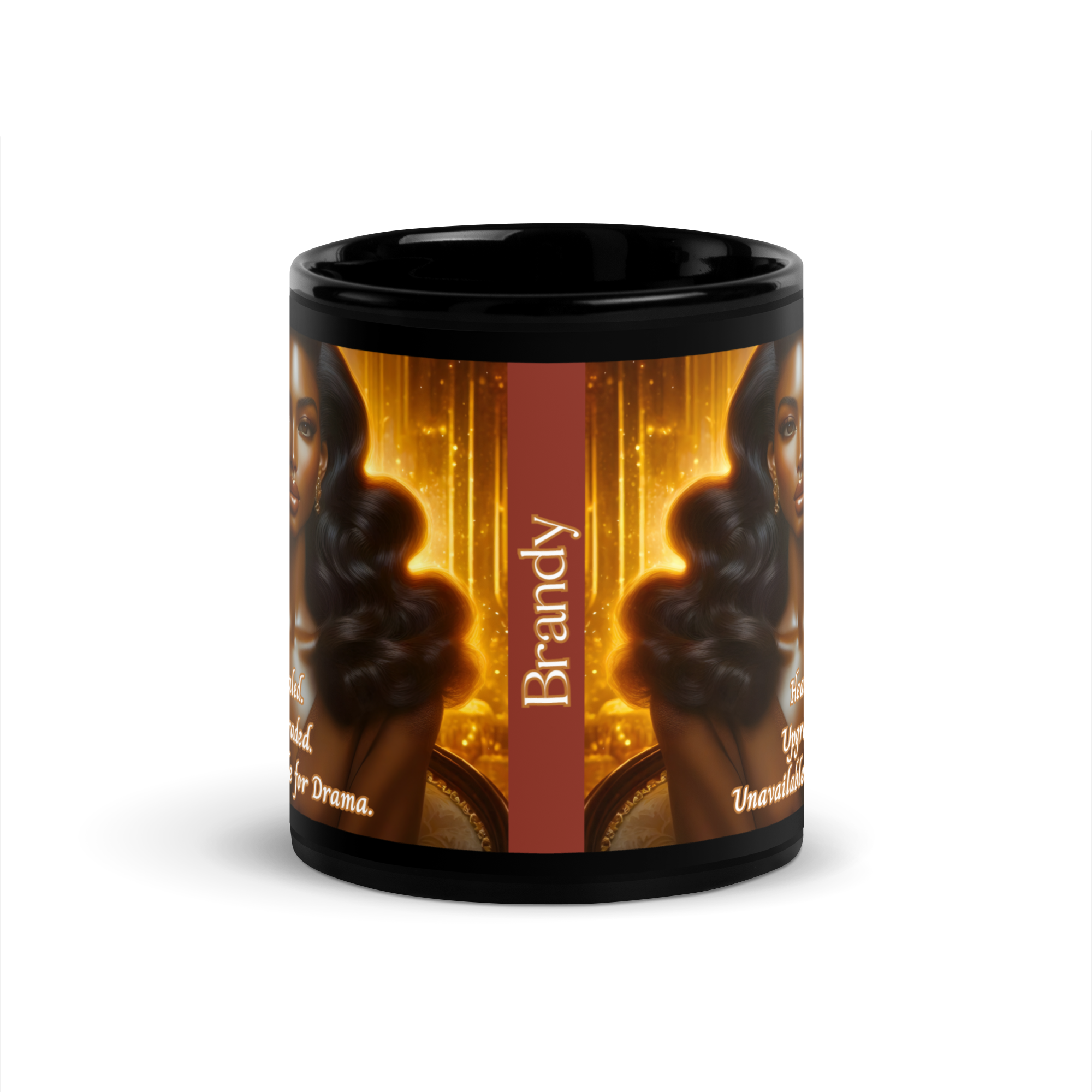 Healed. Upgraded. Unavailable for Drama. Mug