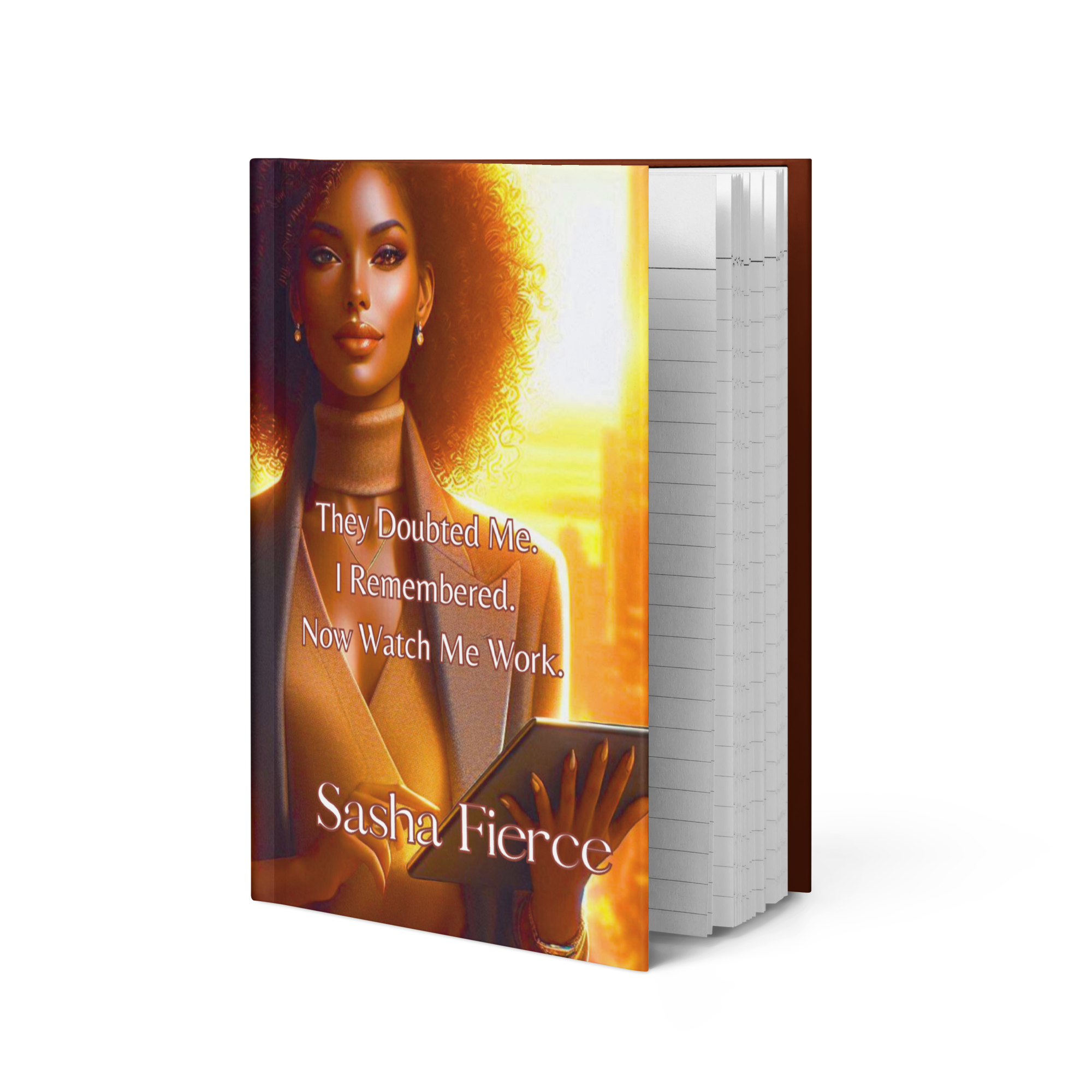 They Doubted Me. I Remembered. Now Watch. Hardcover Journal