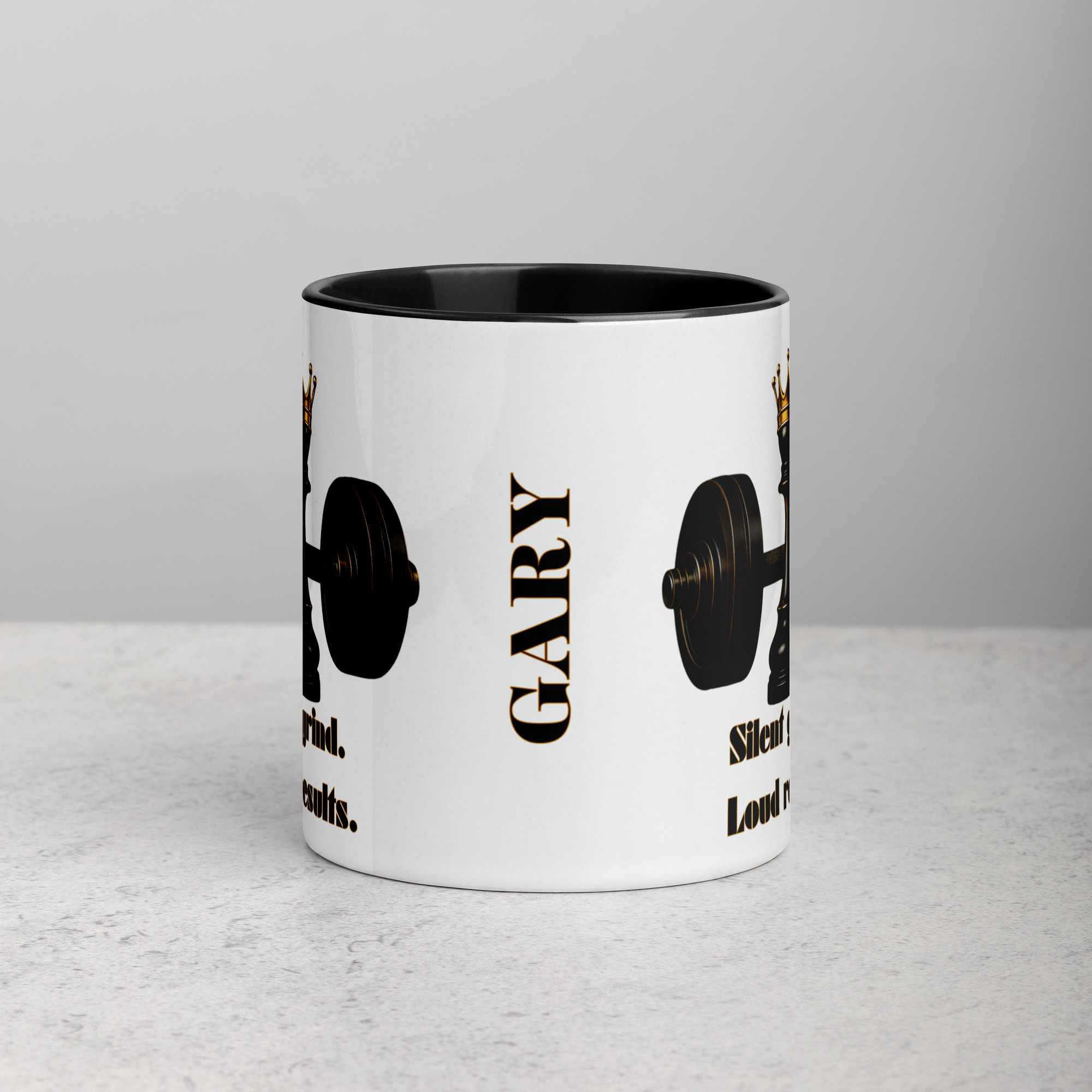 Silent grind. Loud Results Mug 