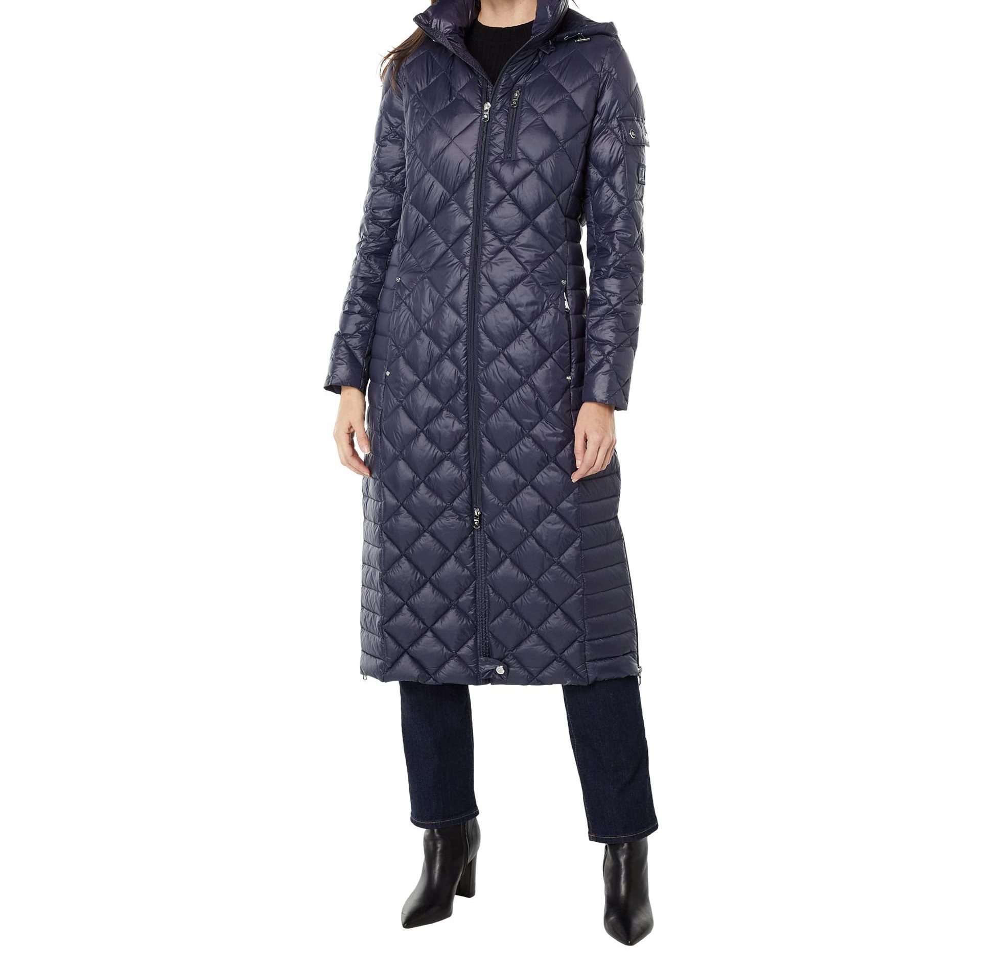 LAUREN Ralph Lauren Diamond Body with Rail Quilt Side Maxi Pack Navy XL