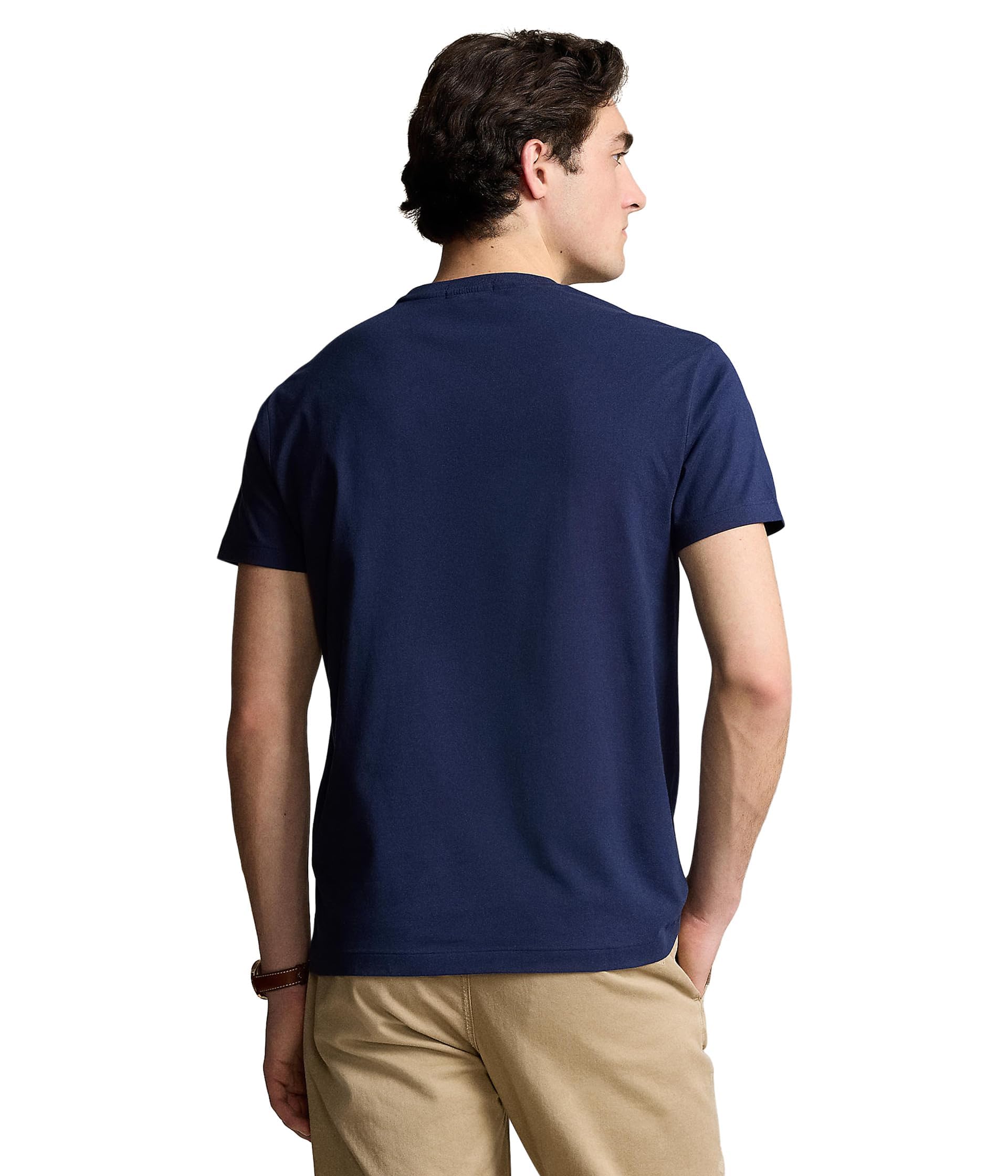 Polo Ralph Lauren, Mens, Classic Fit Polo Bear Jersey T-Shirt, F24 Newport Navy Varsity Bear, XX-Large