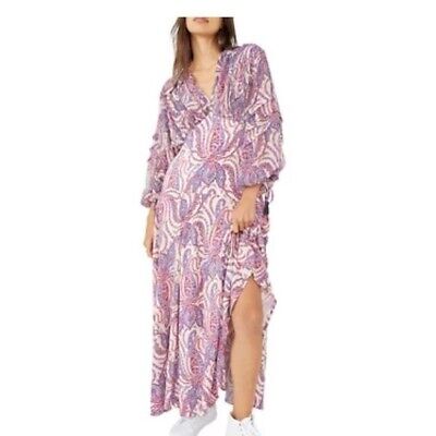 Free People Women's Mirage Maxi Dress, Tea Combo