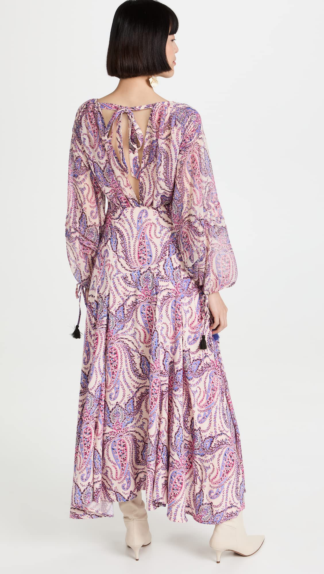 Free People Women's Mirage Maxi Dress, Tea Combo
