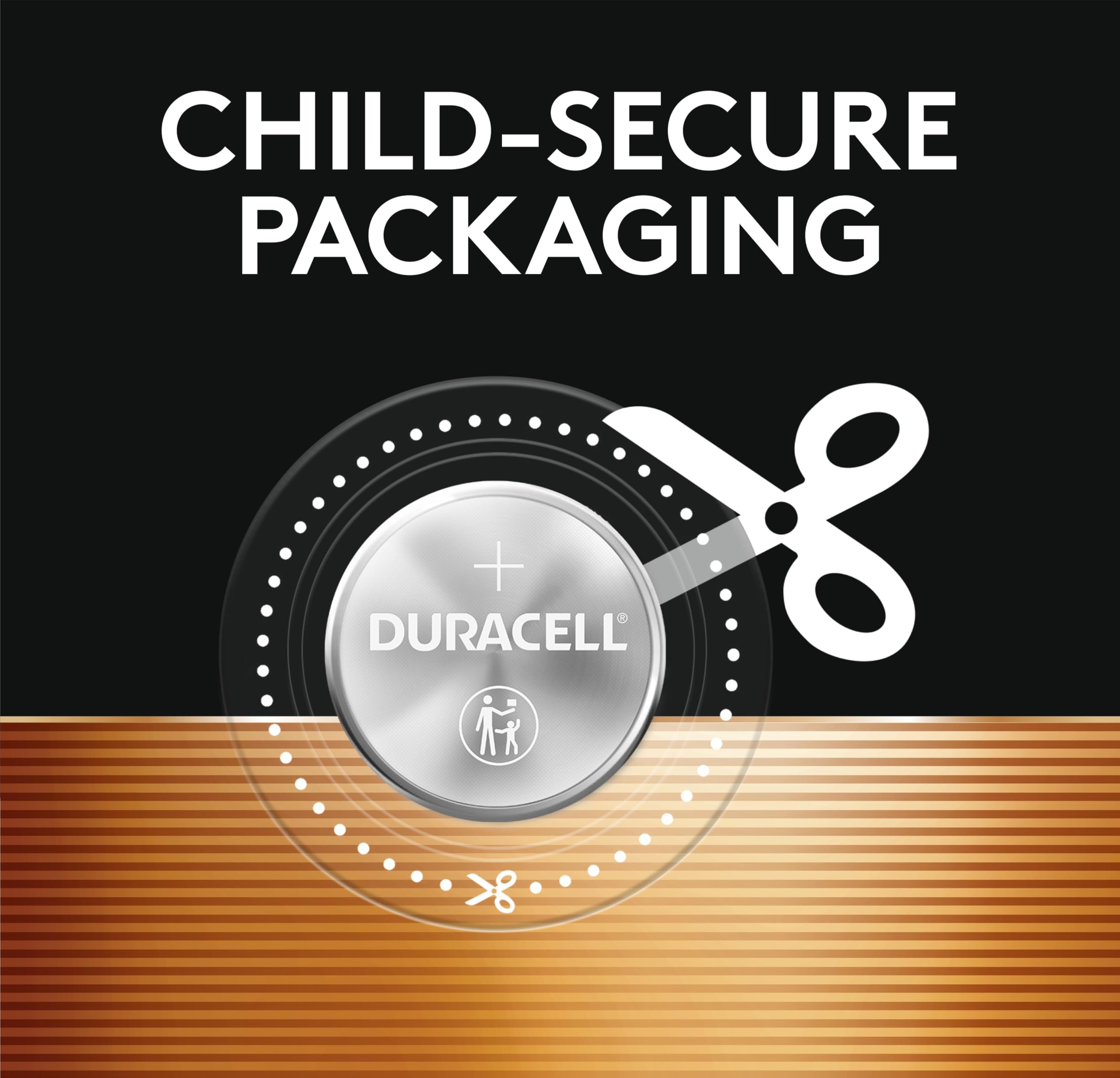 Duracell 2032 Lithium Battery. 4 Count Pack. Child Safety Features. Compatible with Apple AirTag, Key Fob, and other devices. CR2032 Lithium 3V Cell. 2032 Battery, Lithium Coin Battery