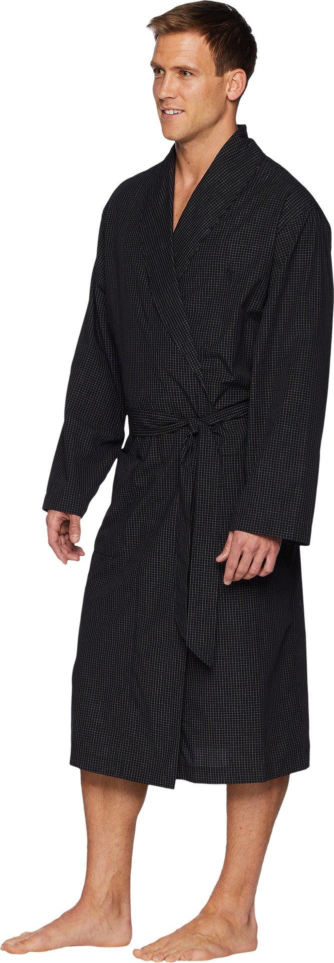 POLO RALPH LAUREN Woven Robe Soho Plaid LG-XL
