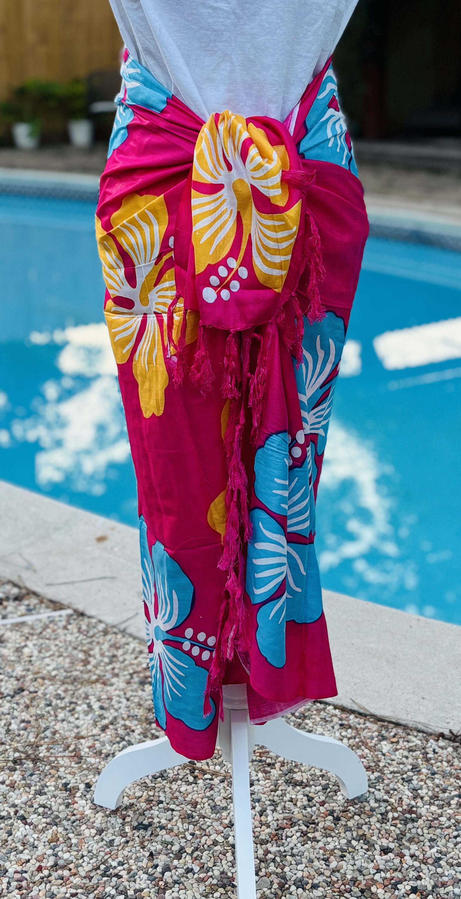 Colorful Hibiscus Sarongs
