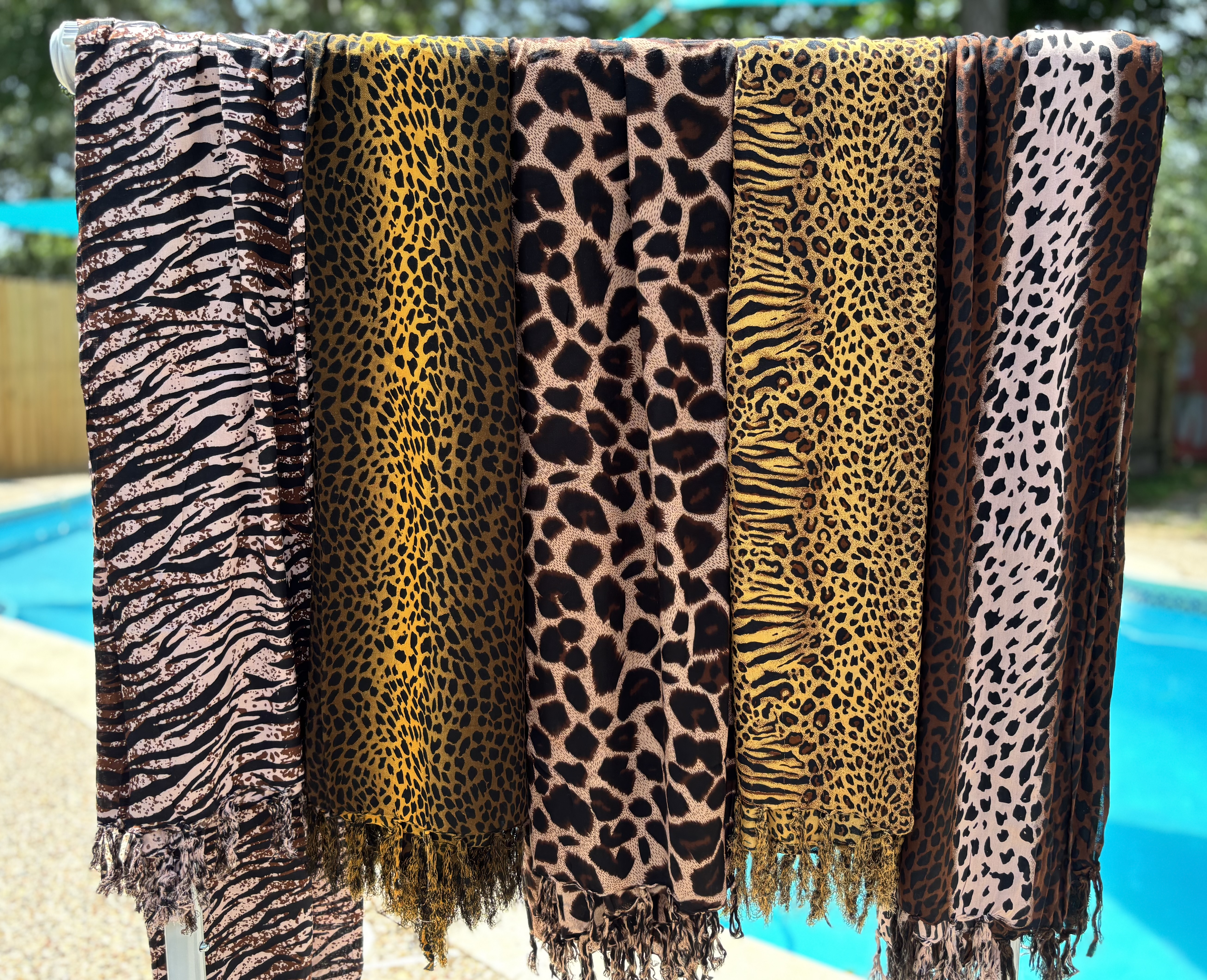 Animal Print Sarongs