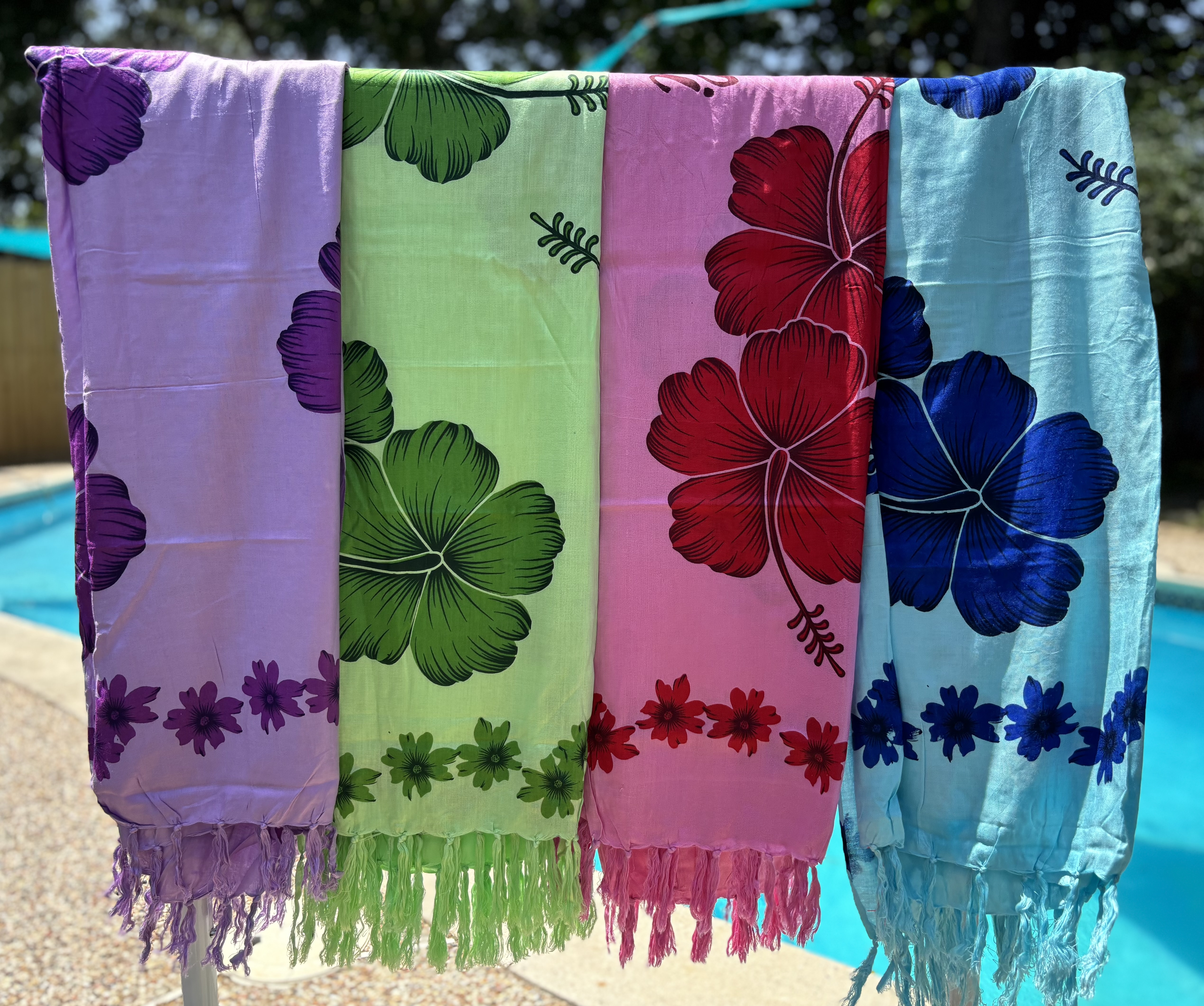 Hibiscus BALI Sarongs
