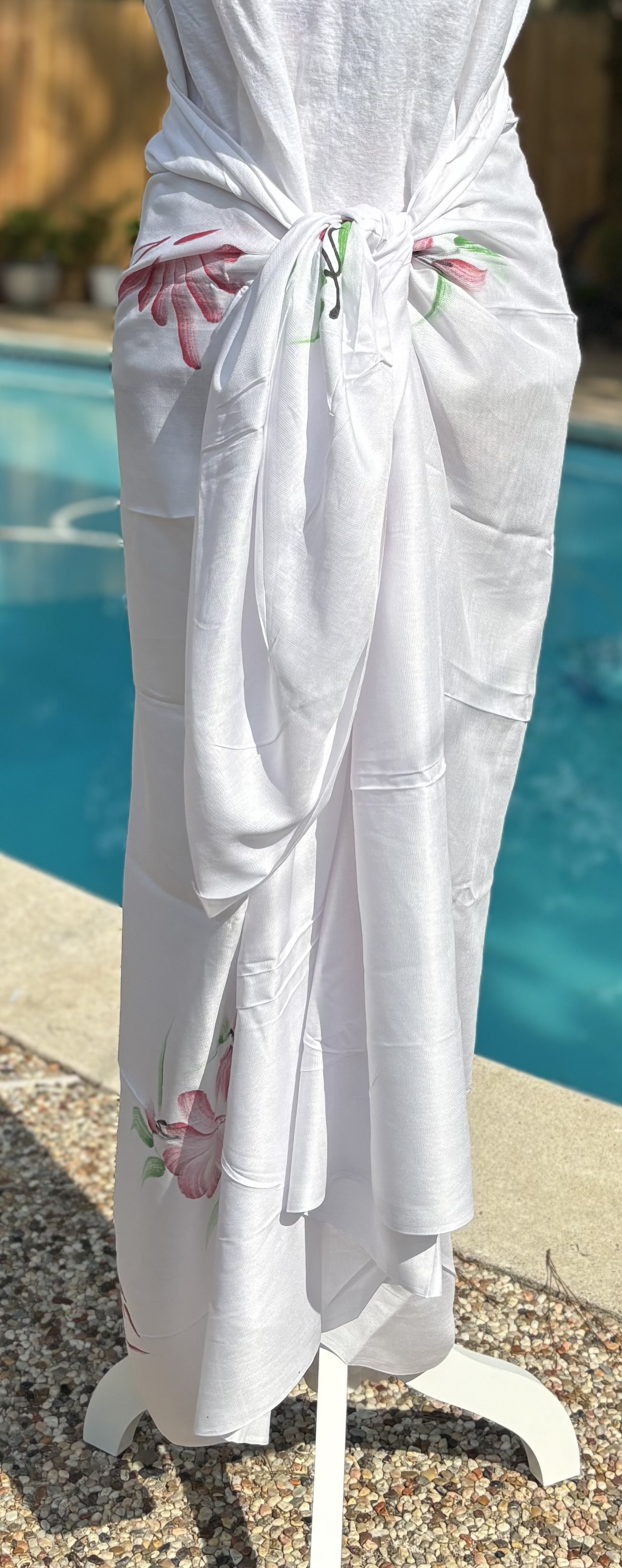 Hand-painted Floral BALI Sarongs