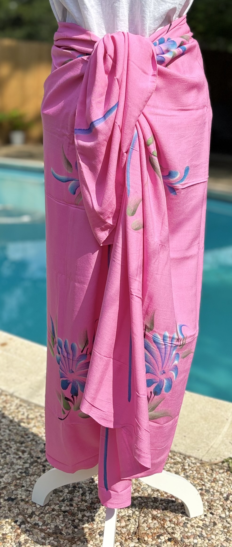 Hand-painted Floral BALI Sarongs
