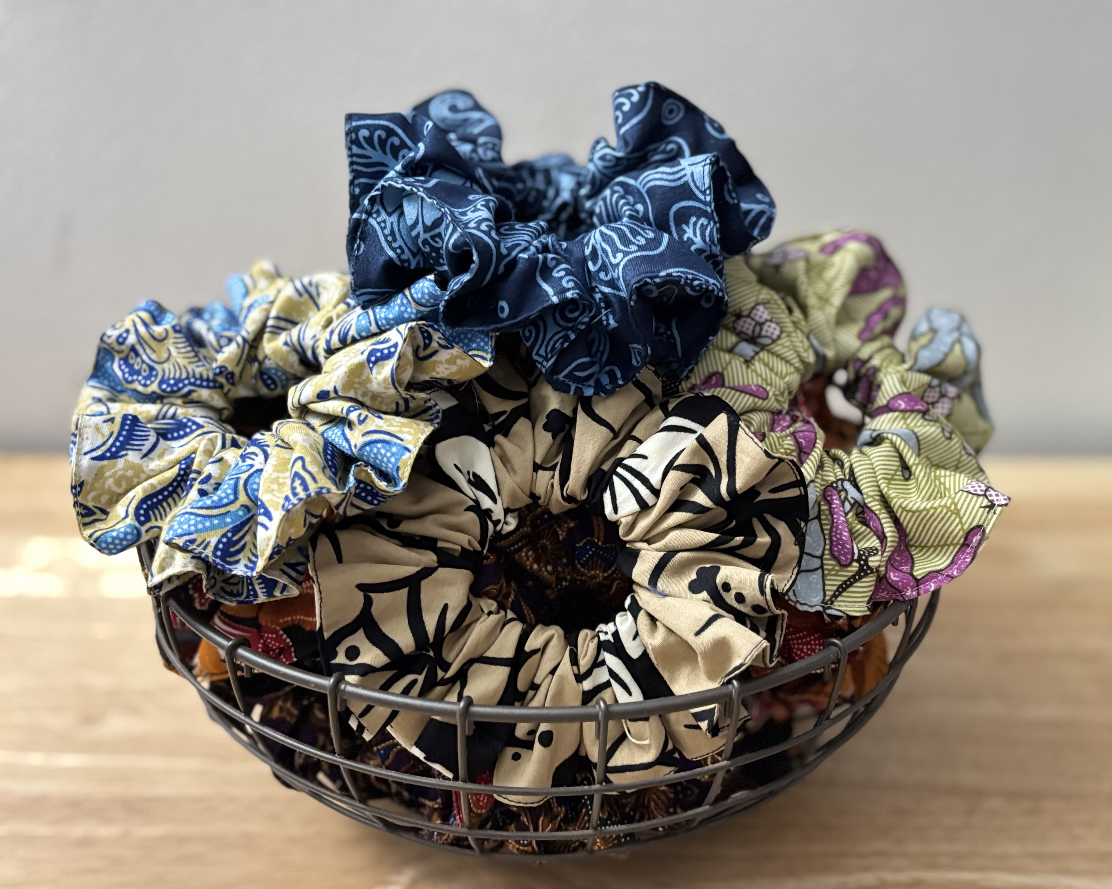 Java batik design Scrunchies
