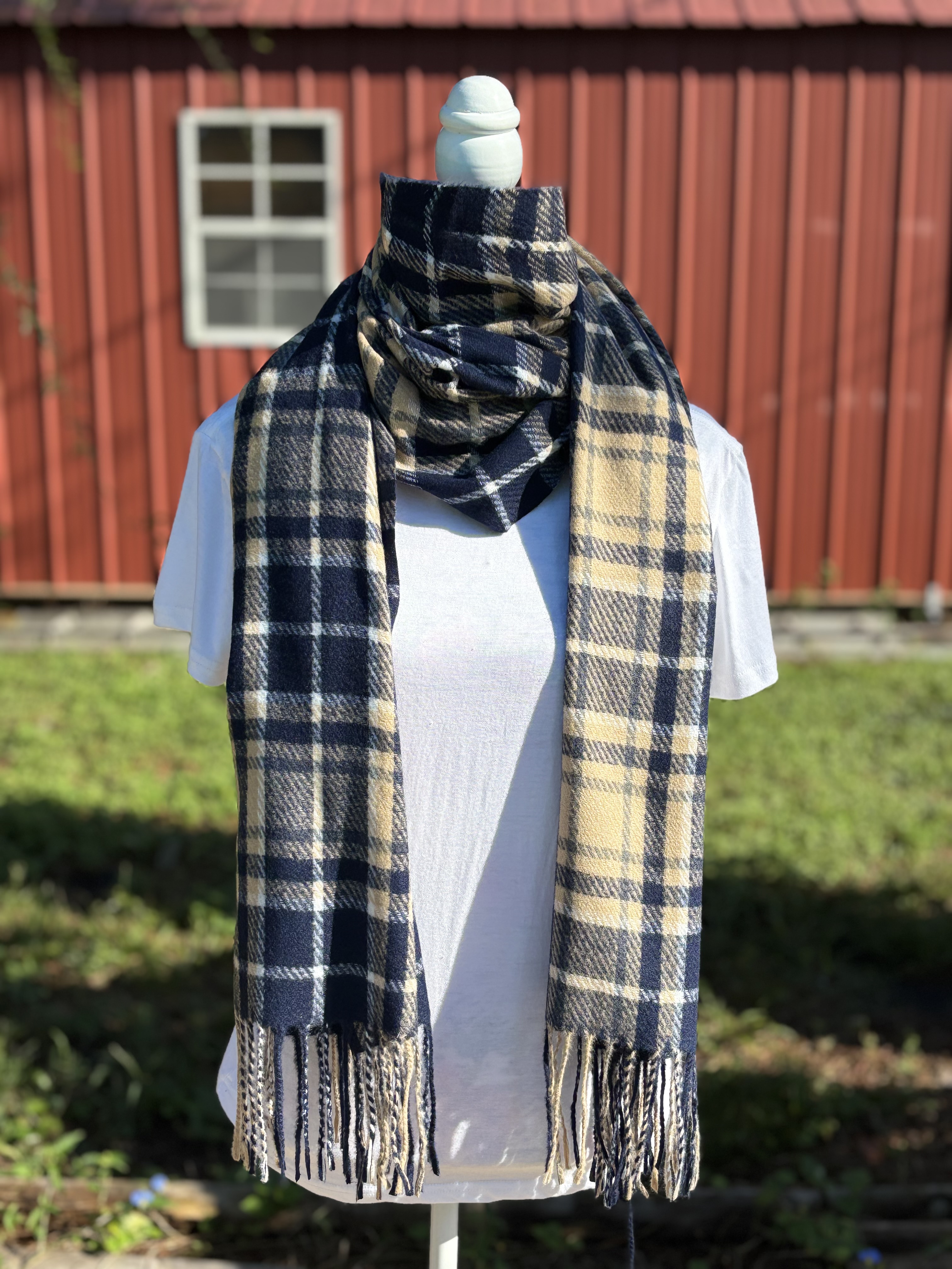 Plaid Shawls / scarfs