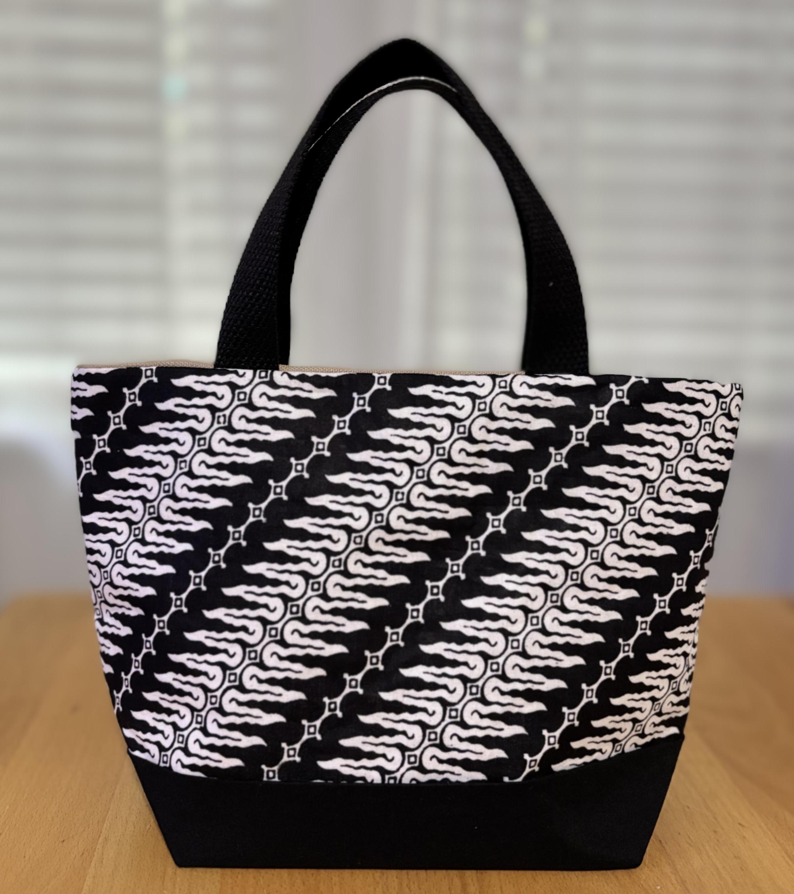 Handmade Small Patterned Tote Bag