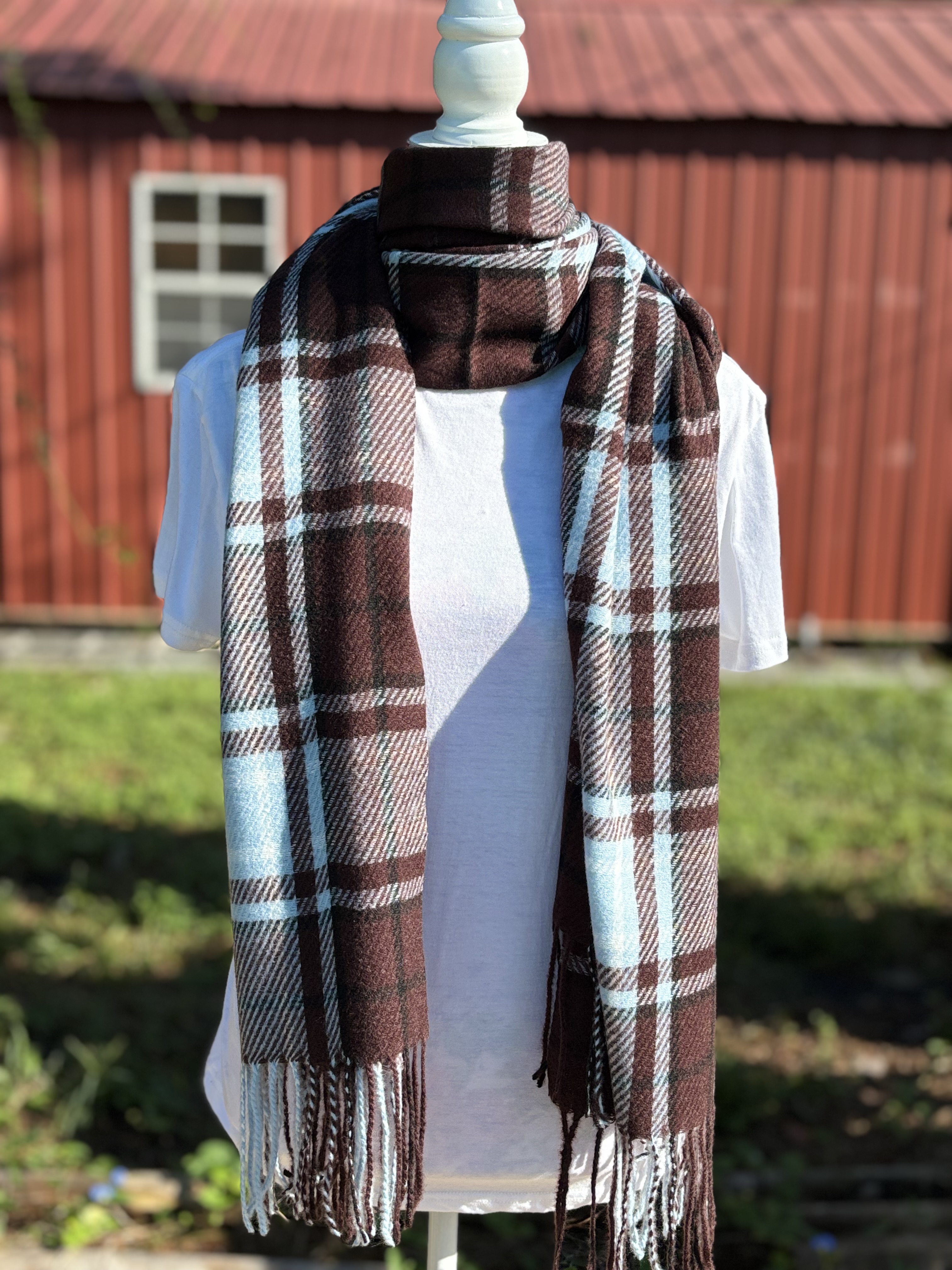 Plaid Shawls / scarfs