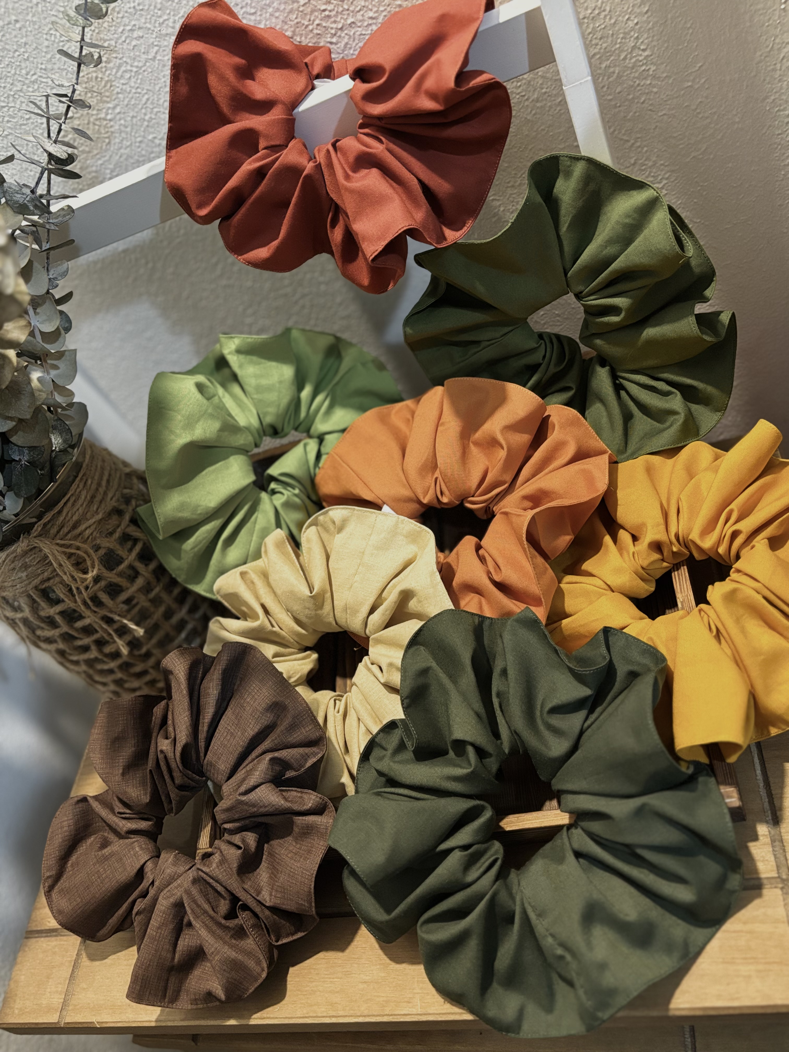 Autumn Scrunchies Set
