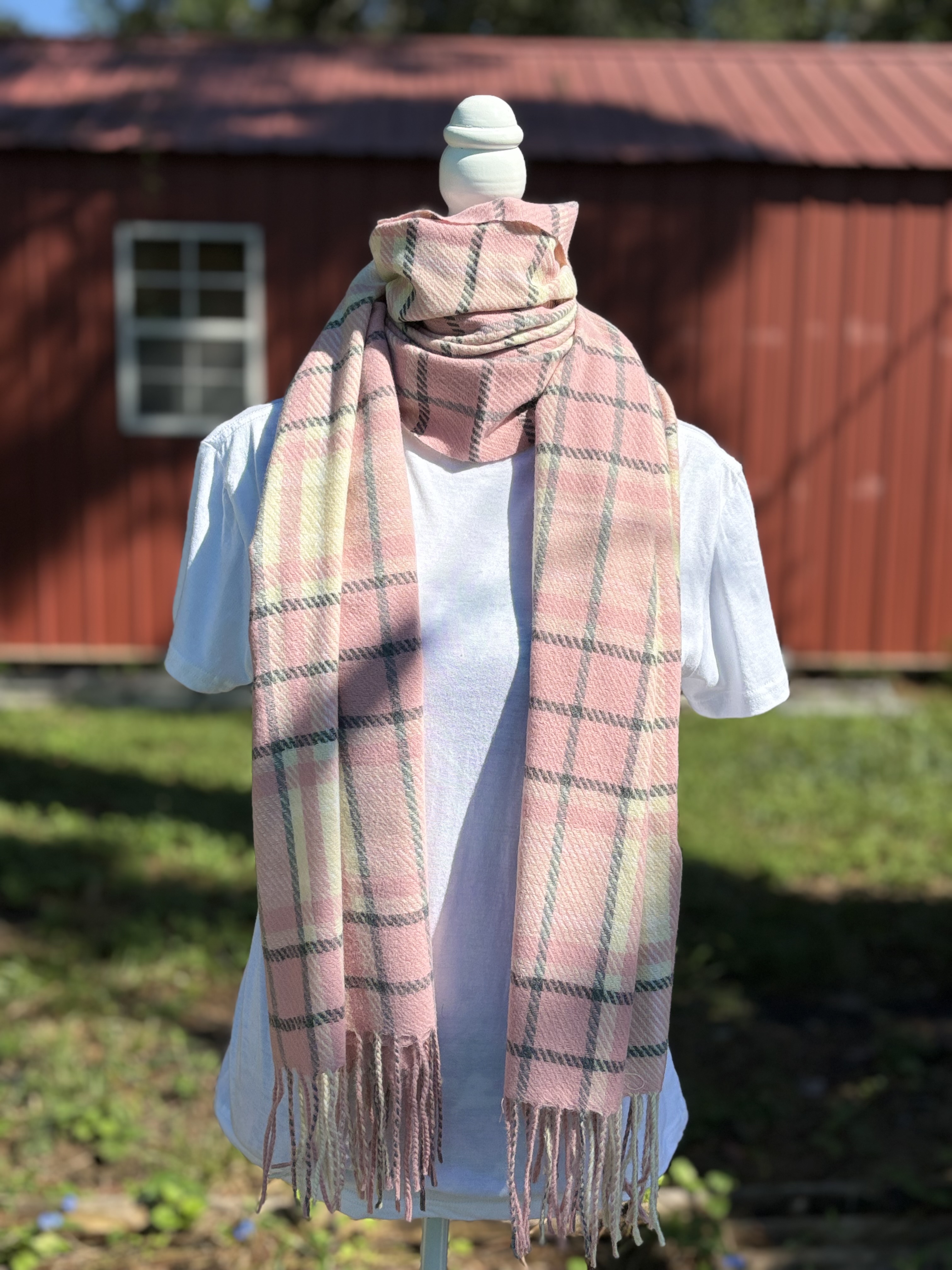 Plaid Shawls / scarfs