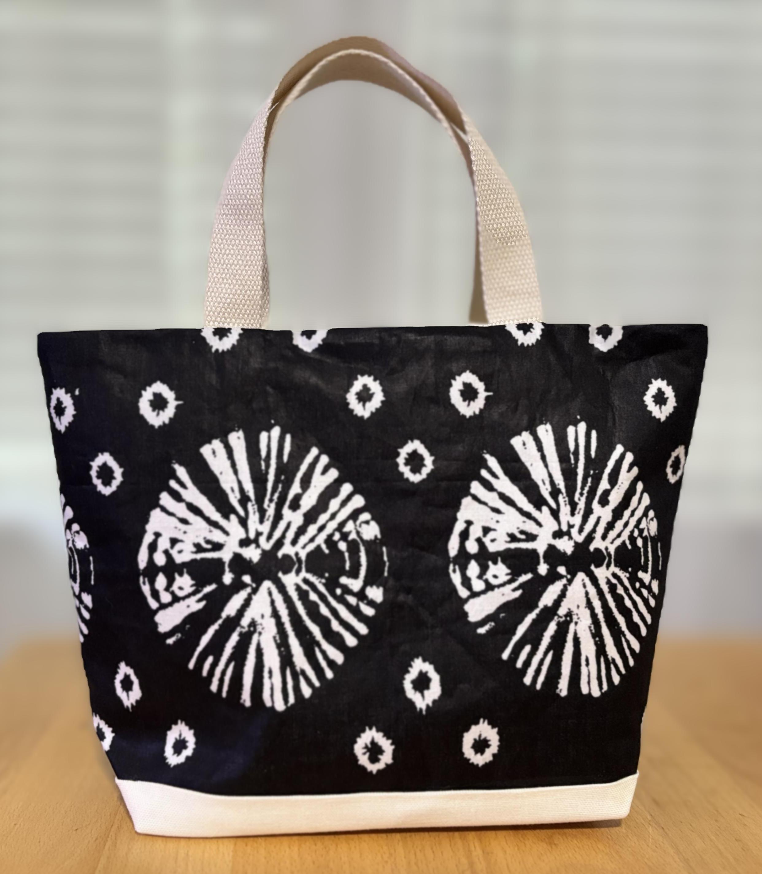 Handmade Small Patterned Tote Bag