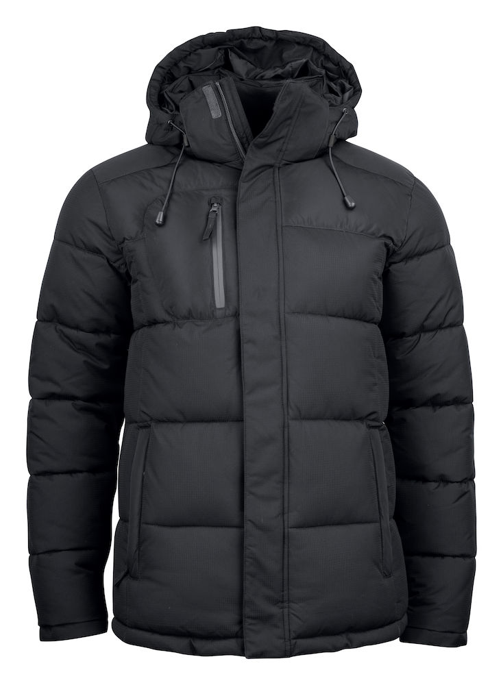 Moyosore Customised Men's Black Puffer Jacket