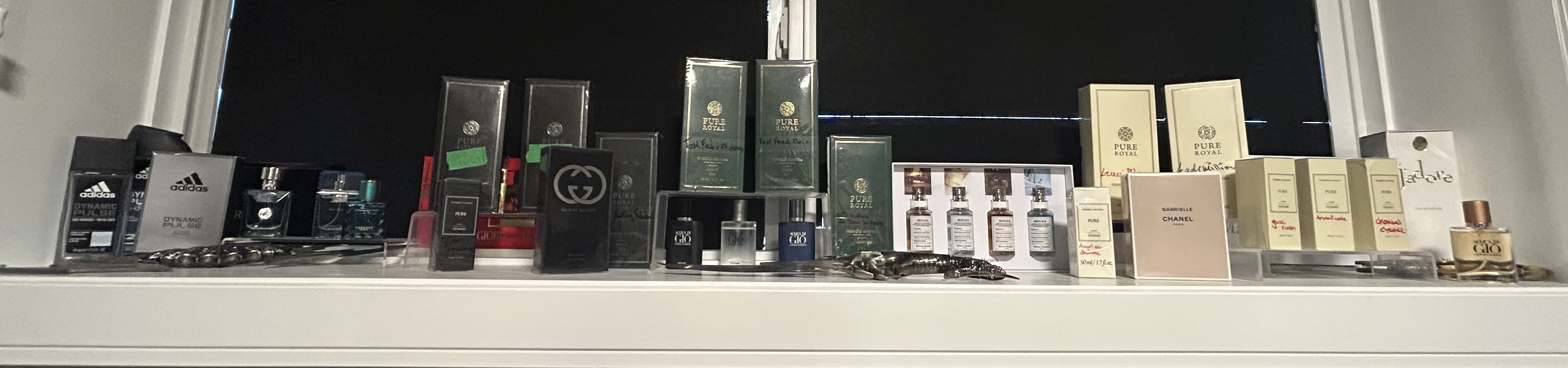 Luxury perfumes and colognes