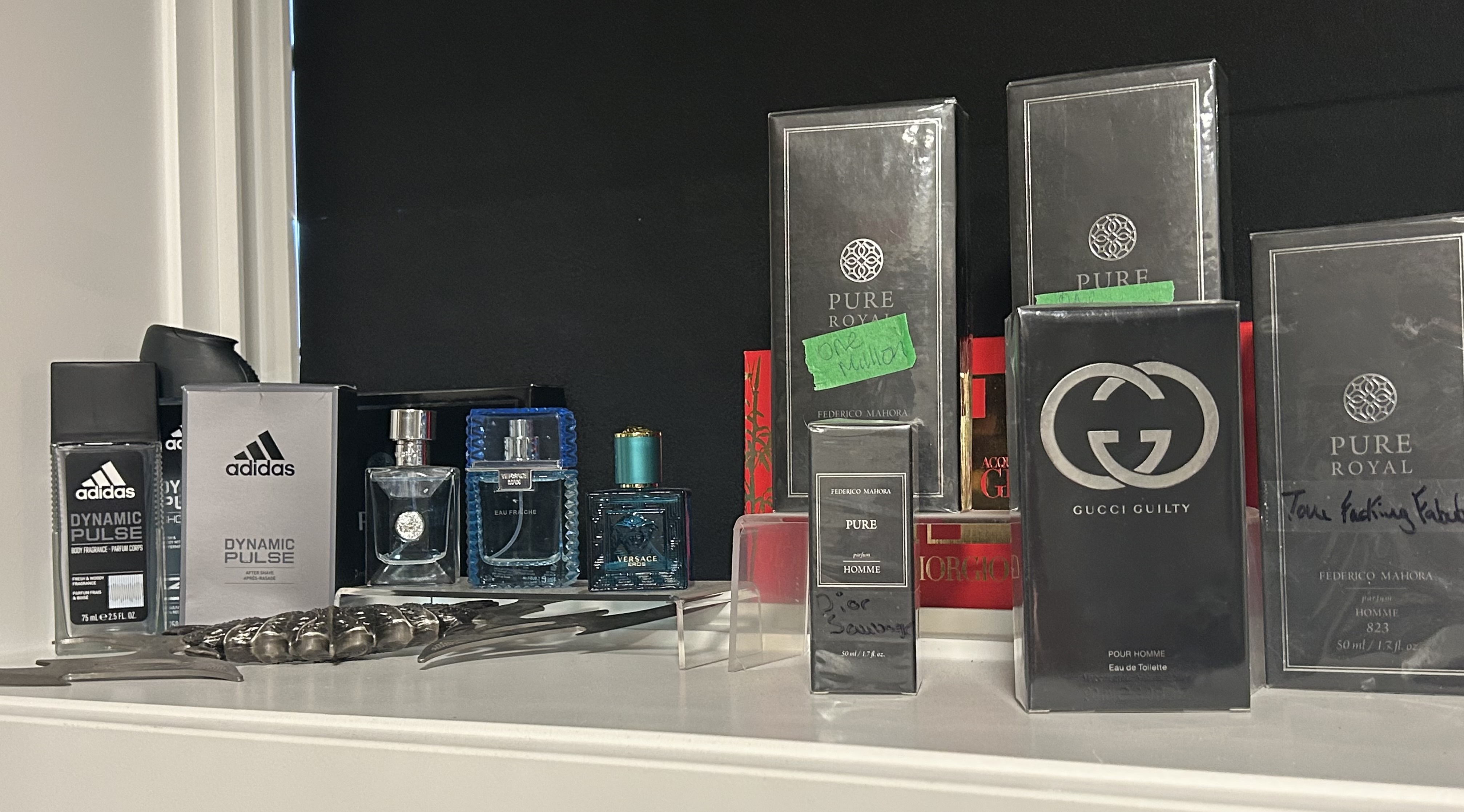 Luxury perfumes and colognes