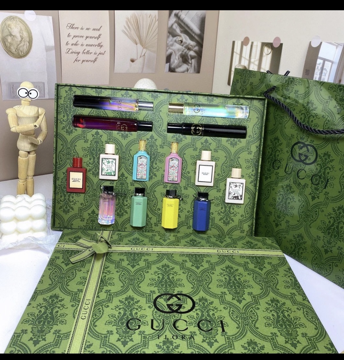 Gucci Perfume and Lipstick Gift Set