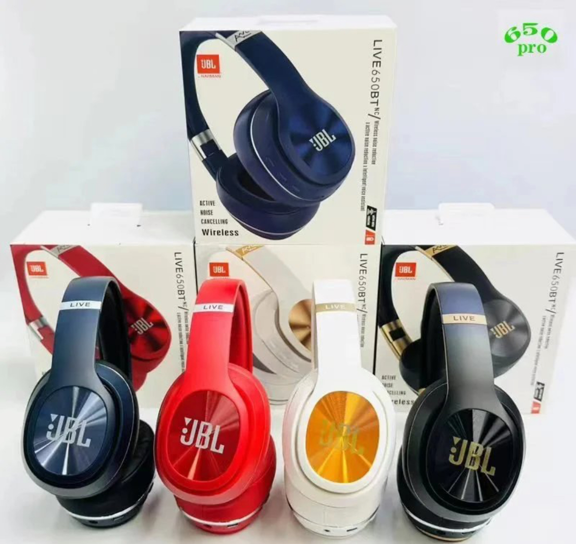 JBL Live 650BT Wireless Headphones