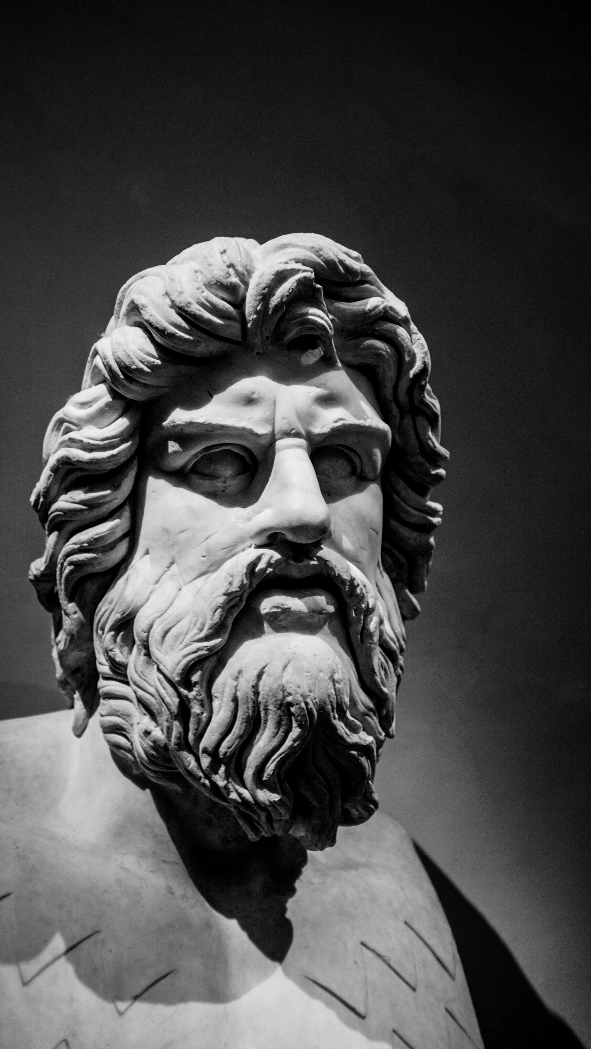 Upclose Roman Sculpture 