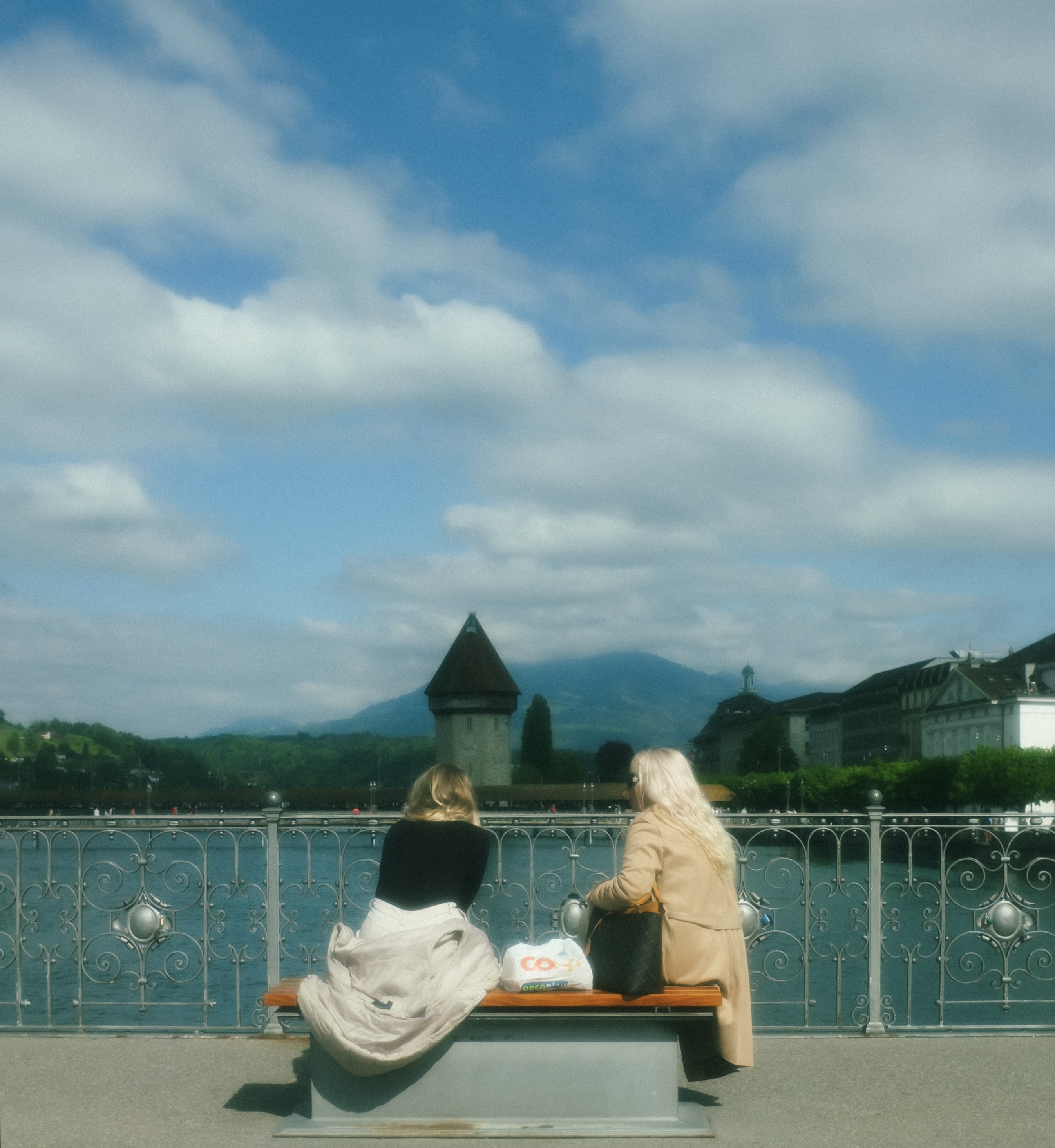Mother and Daughter in Lucerne 