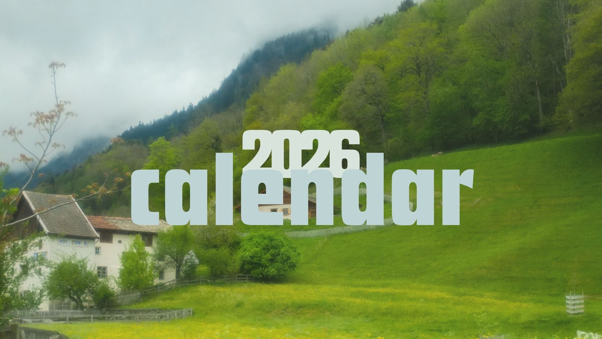 2026 Calendar