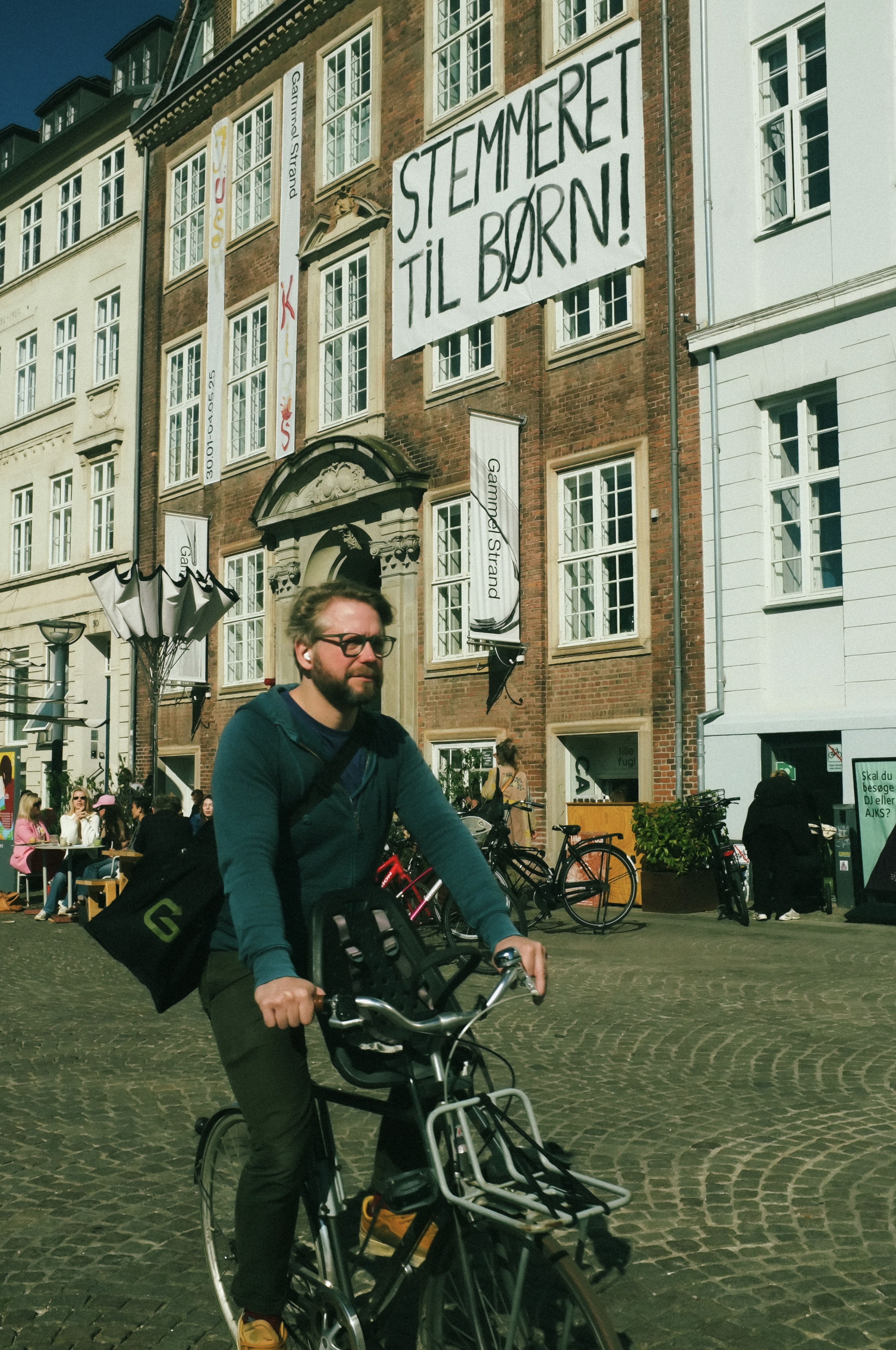 Cycling Through Copenhagen: City Life, Bikes, and Bold Messages