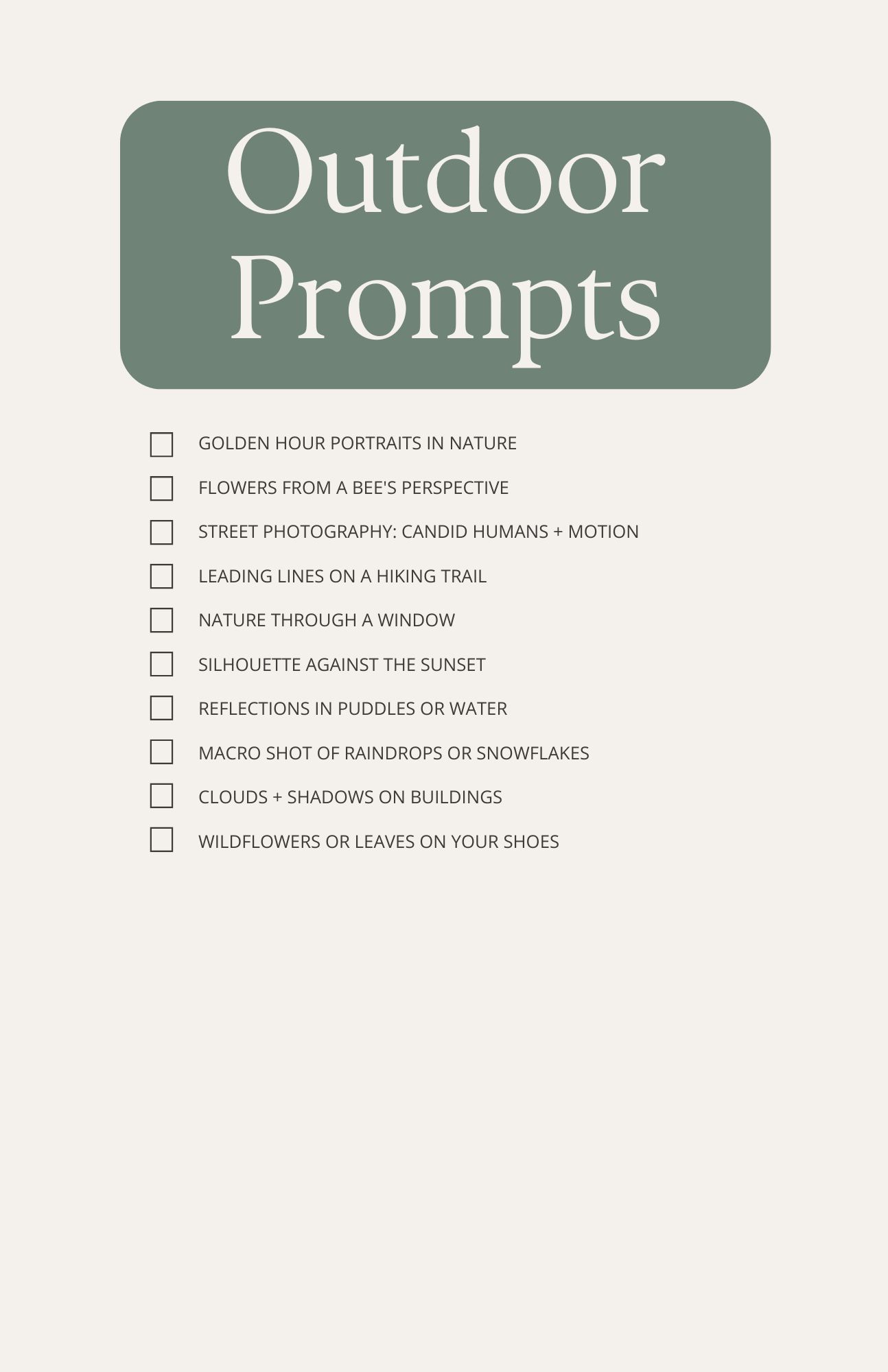 The Aesthetic Lens: 60 Creative Prompts for Your Feed