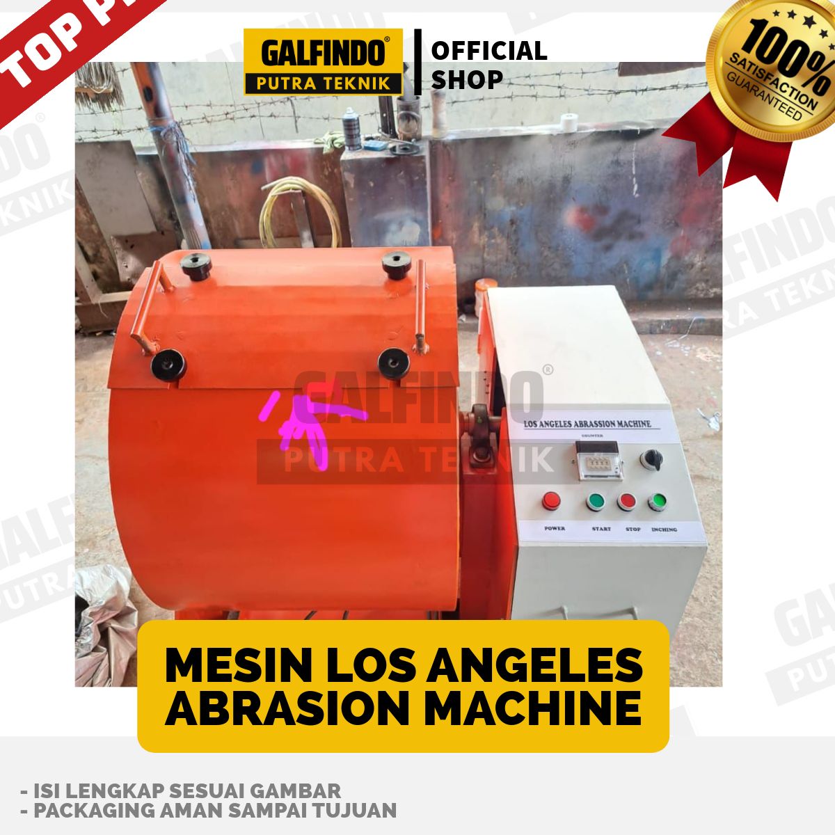 Los Angeles Abrasion Machine