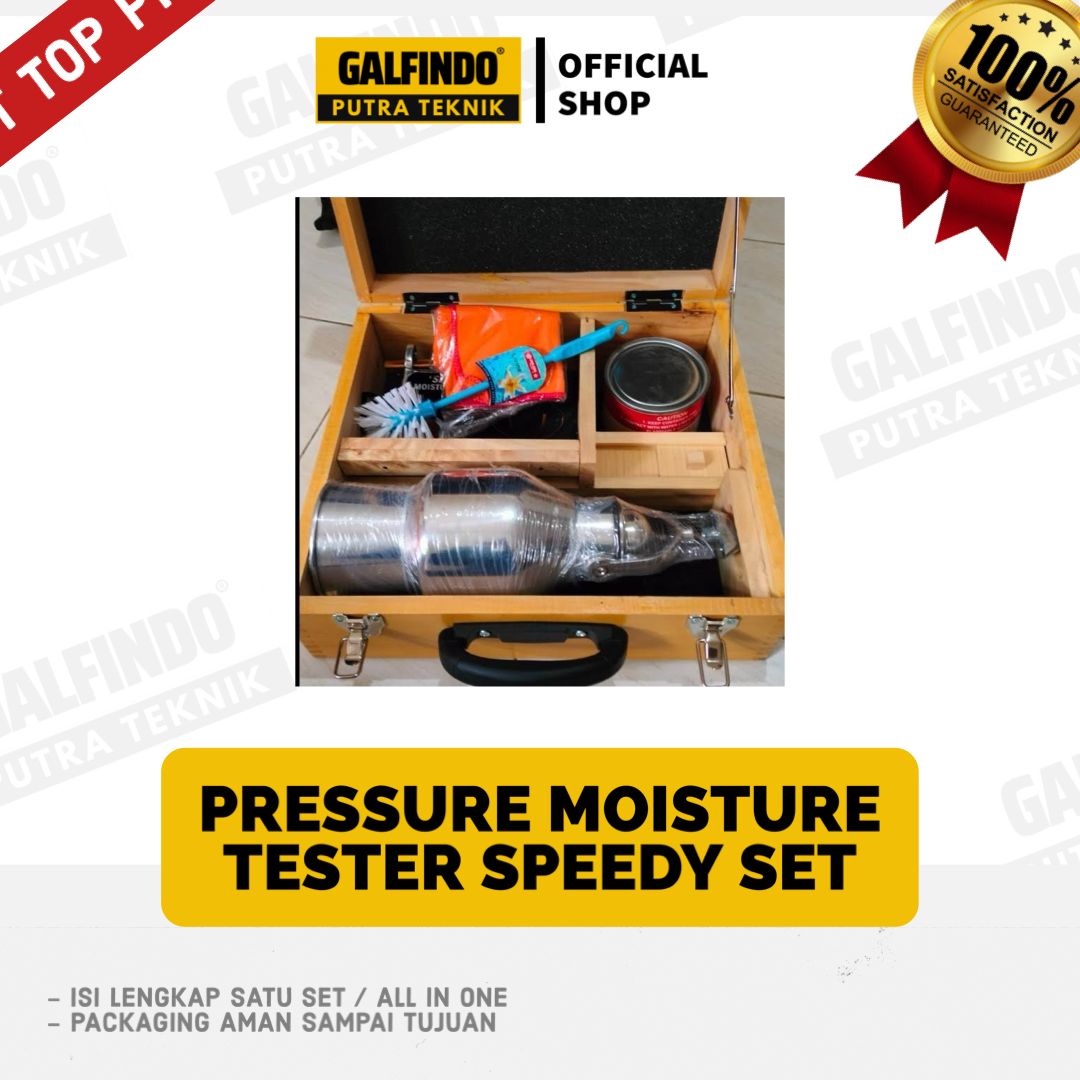 Pressure Moisture Tester Speedy Set