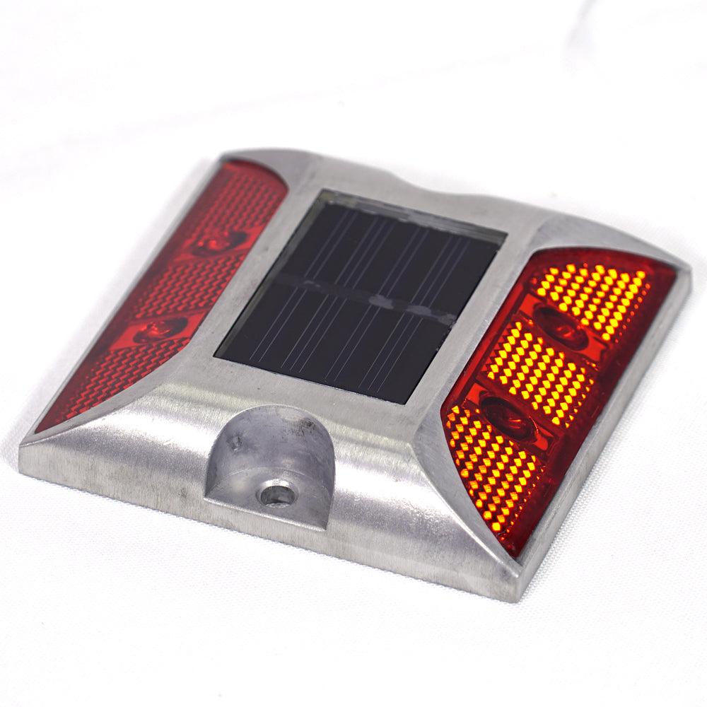 Solar-Powered LED Road Stud Lights