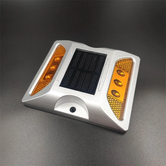 Solar-Powered LED Road Stud Lights
