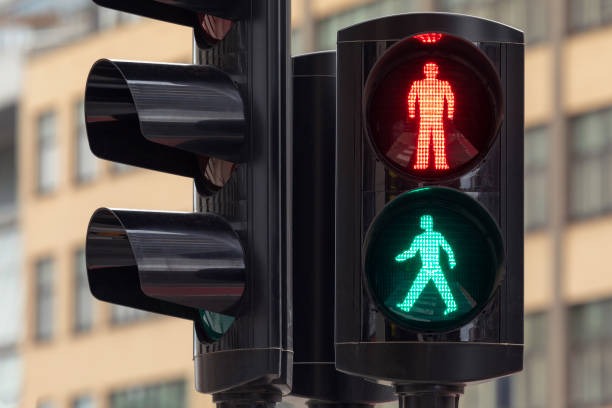 High Flux Red & Green Pedestrian Crossing Light