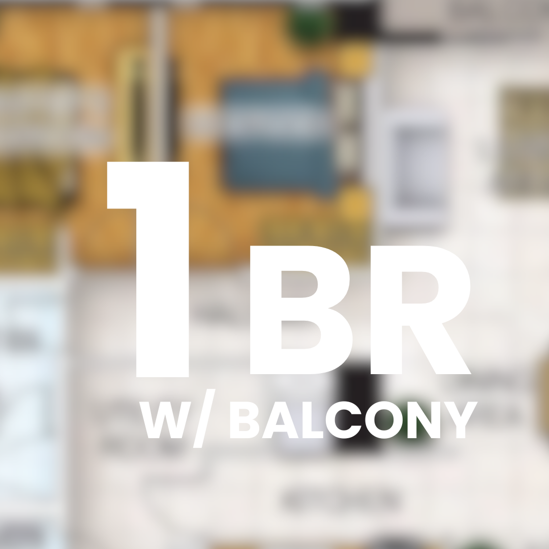 1 Bedroom Unit with Balcony