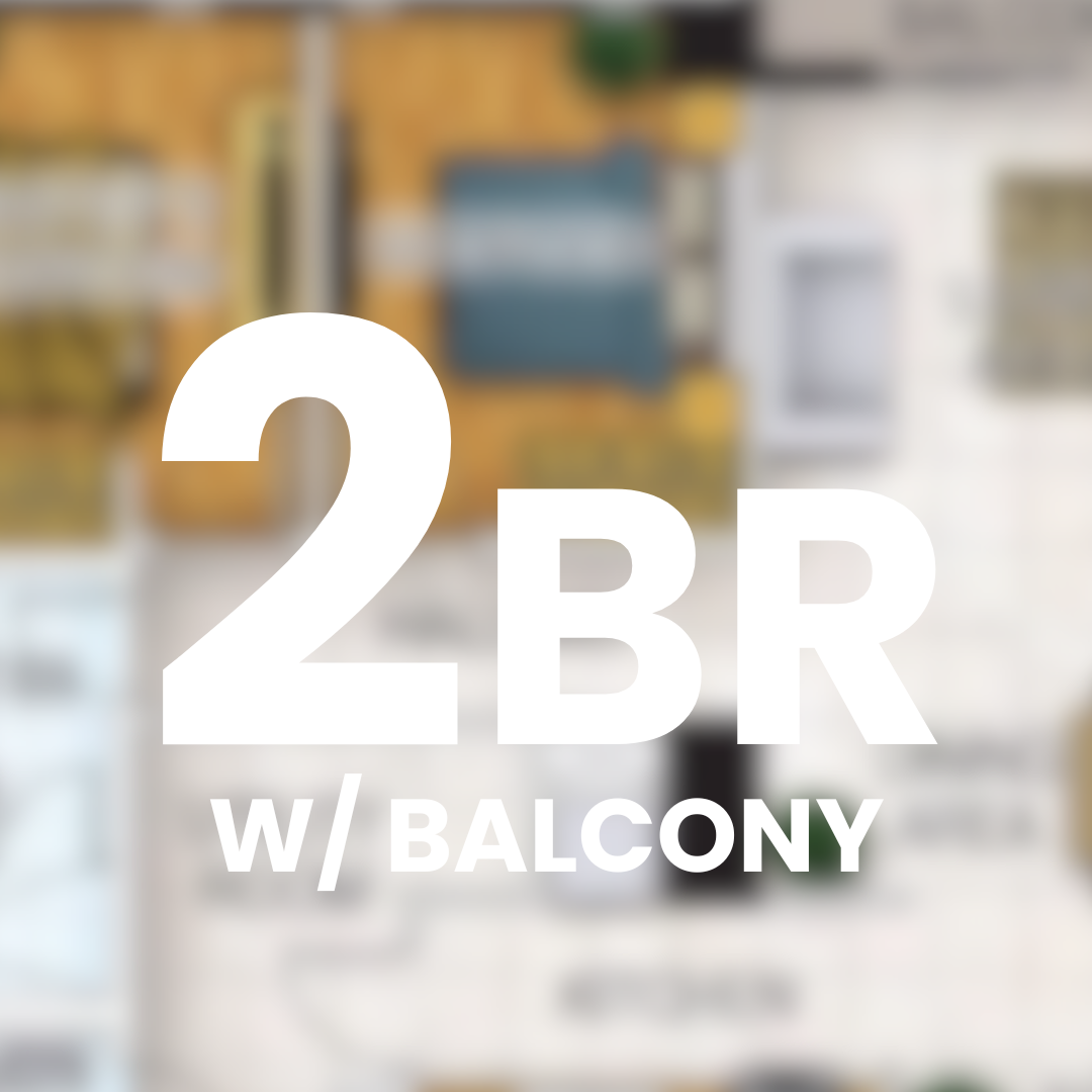 2 Bedroom Unit with Balcony