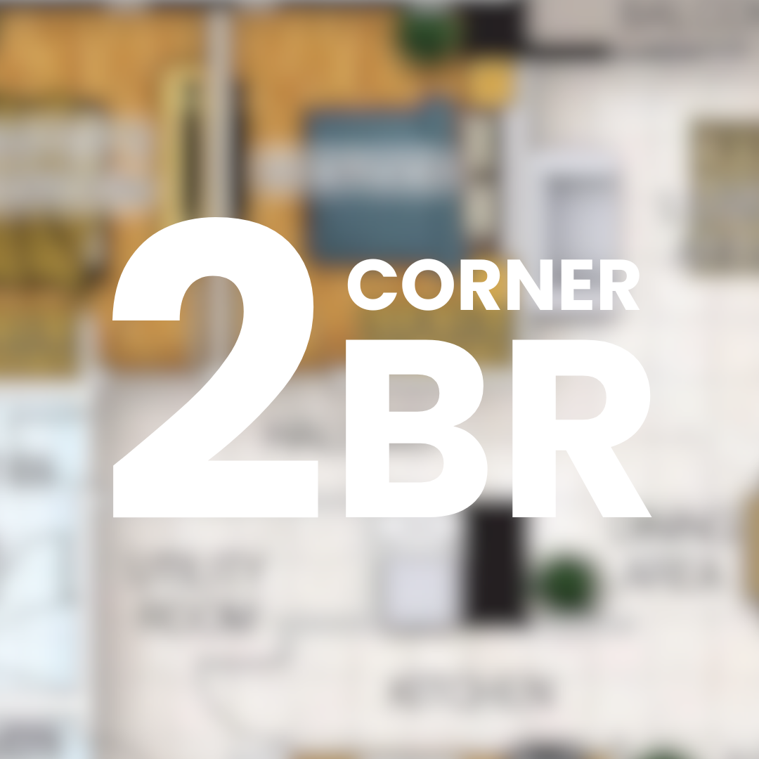 Corner 2 Bedroom Unit