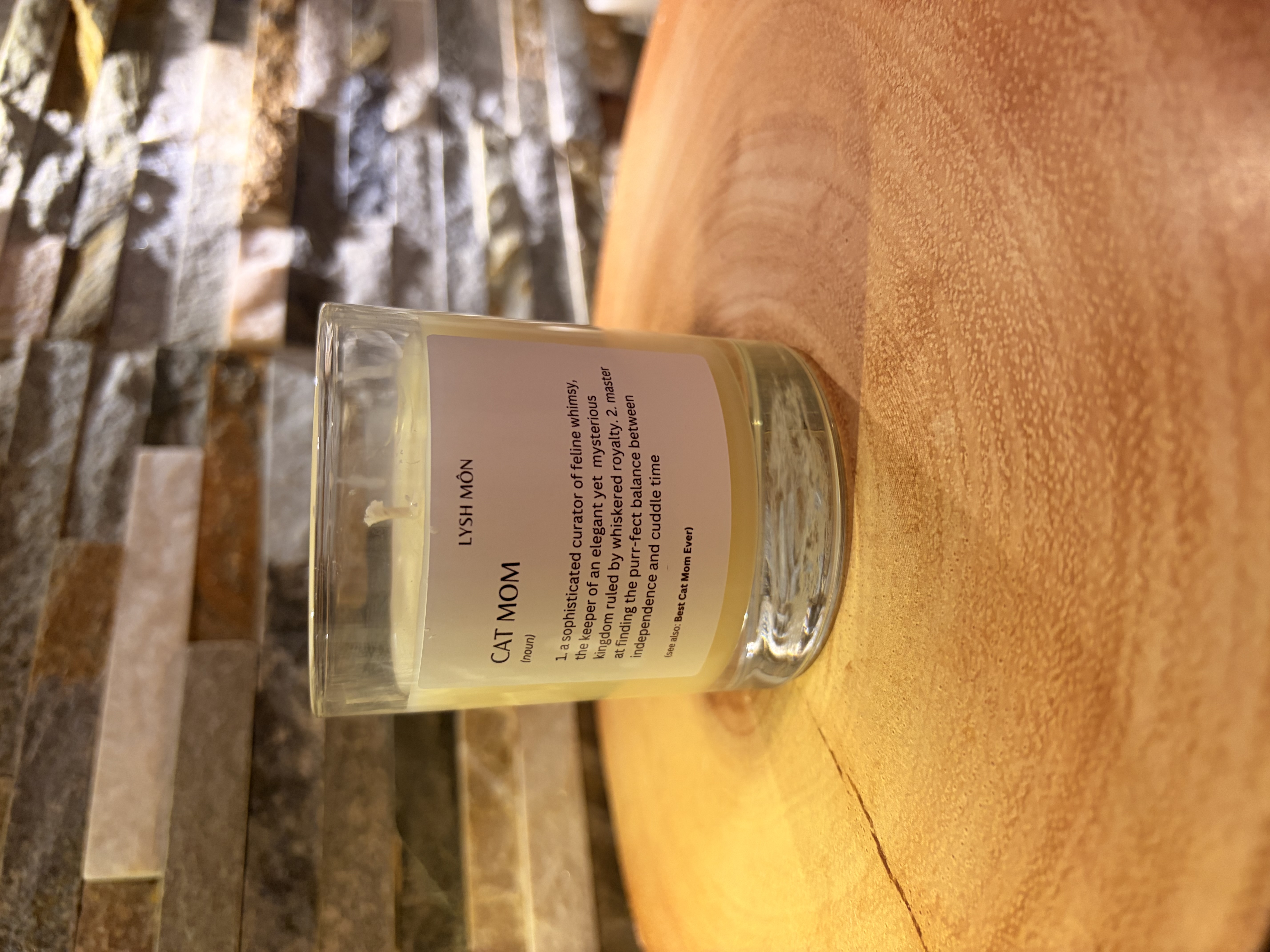 Cat Mom Soy Wax Candle