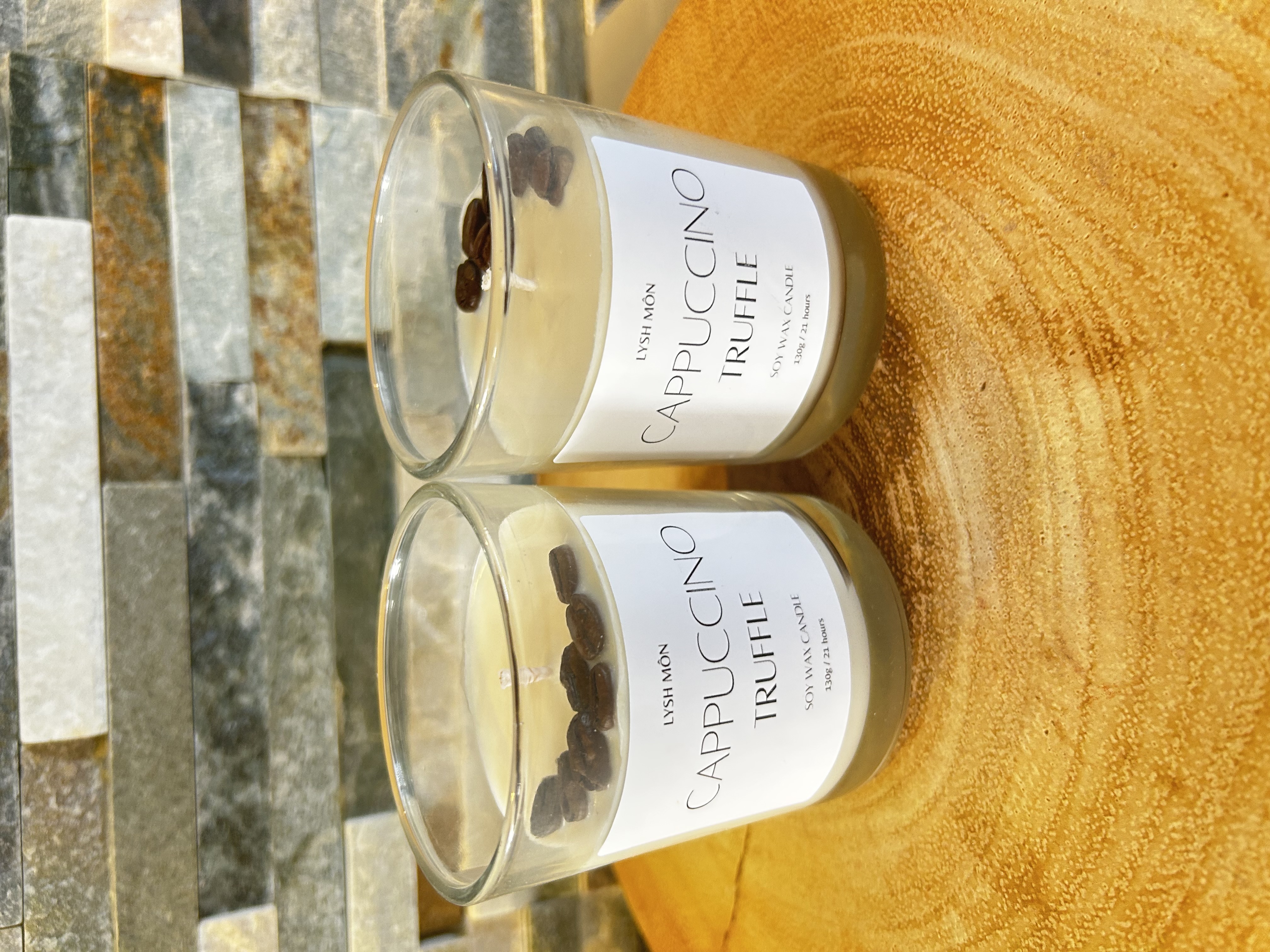 Cappuccino Truffle Scented Candle